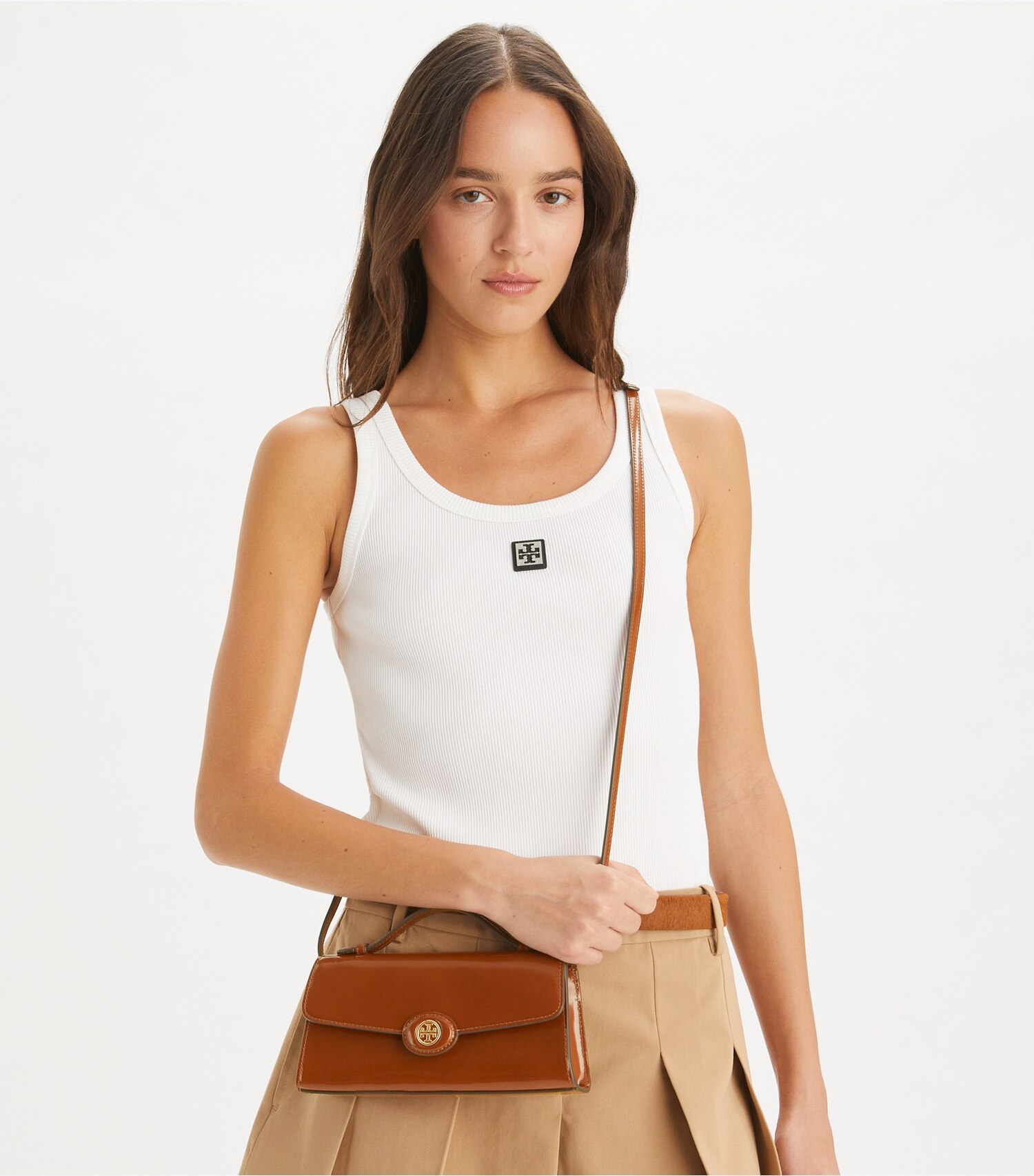 Mini Robinson Spazzolato Crossbody