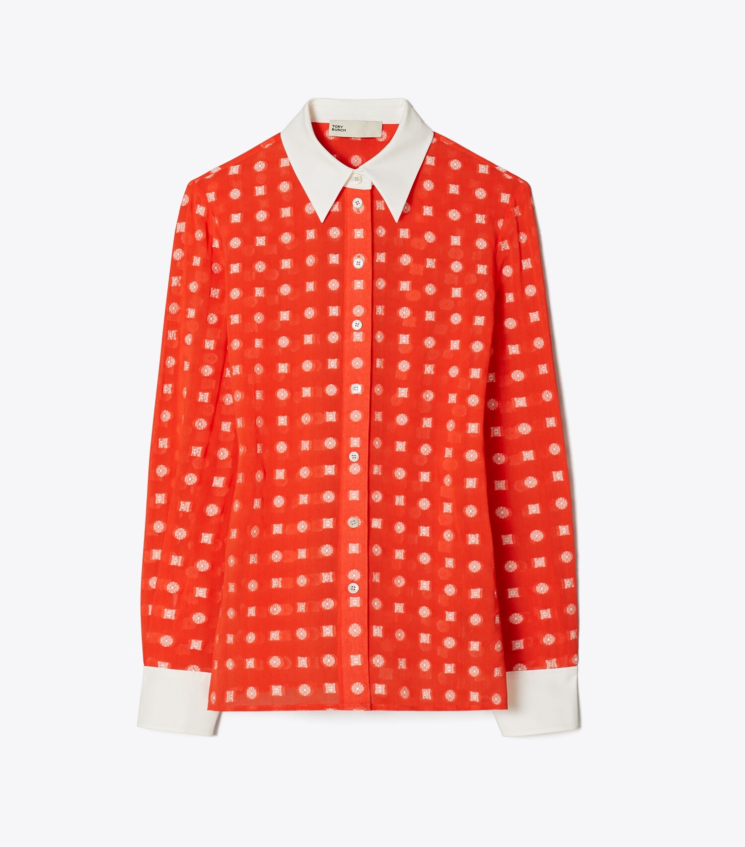 Colorblock Jacquard Shirt