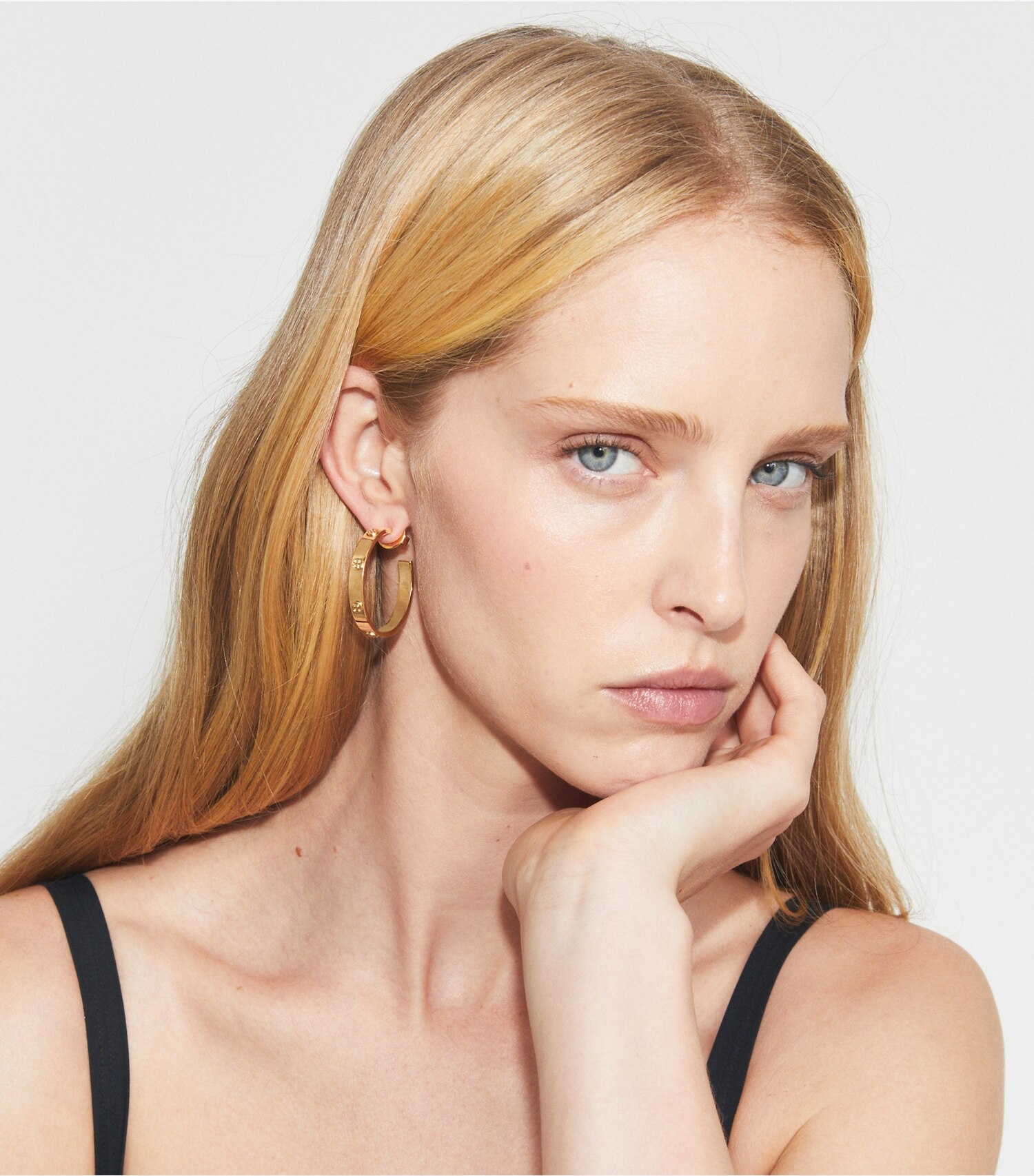 Miller Stud Hoop Earring