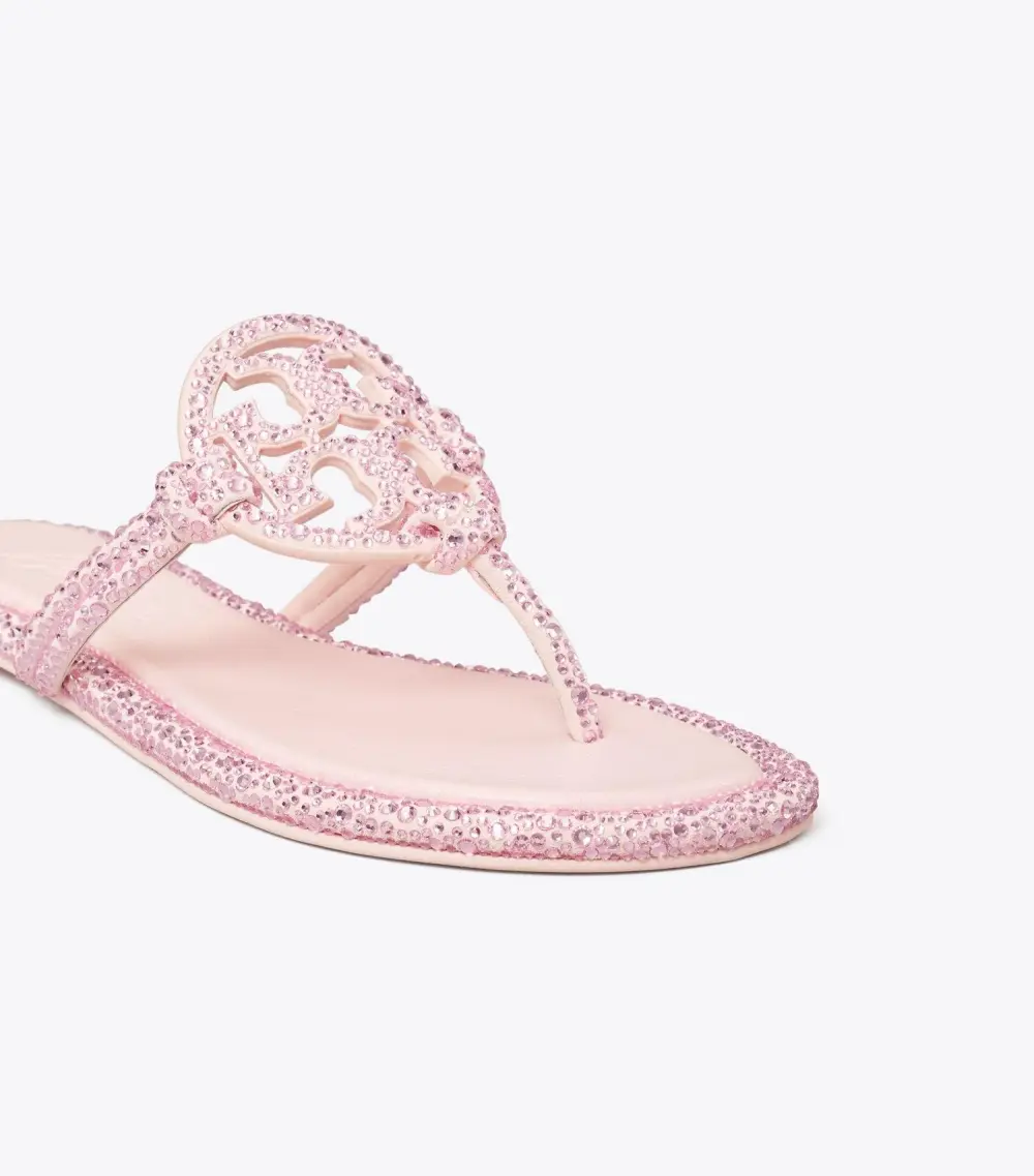 TB x BonBon Miller Knotted Crystal Sandal