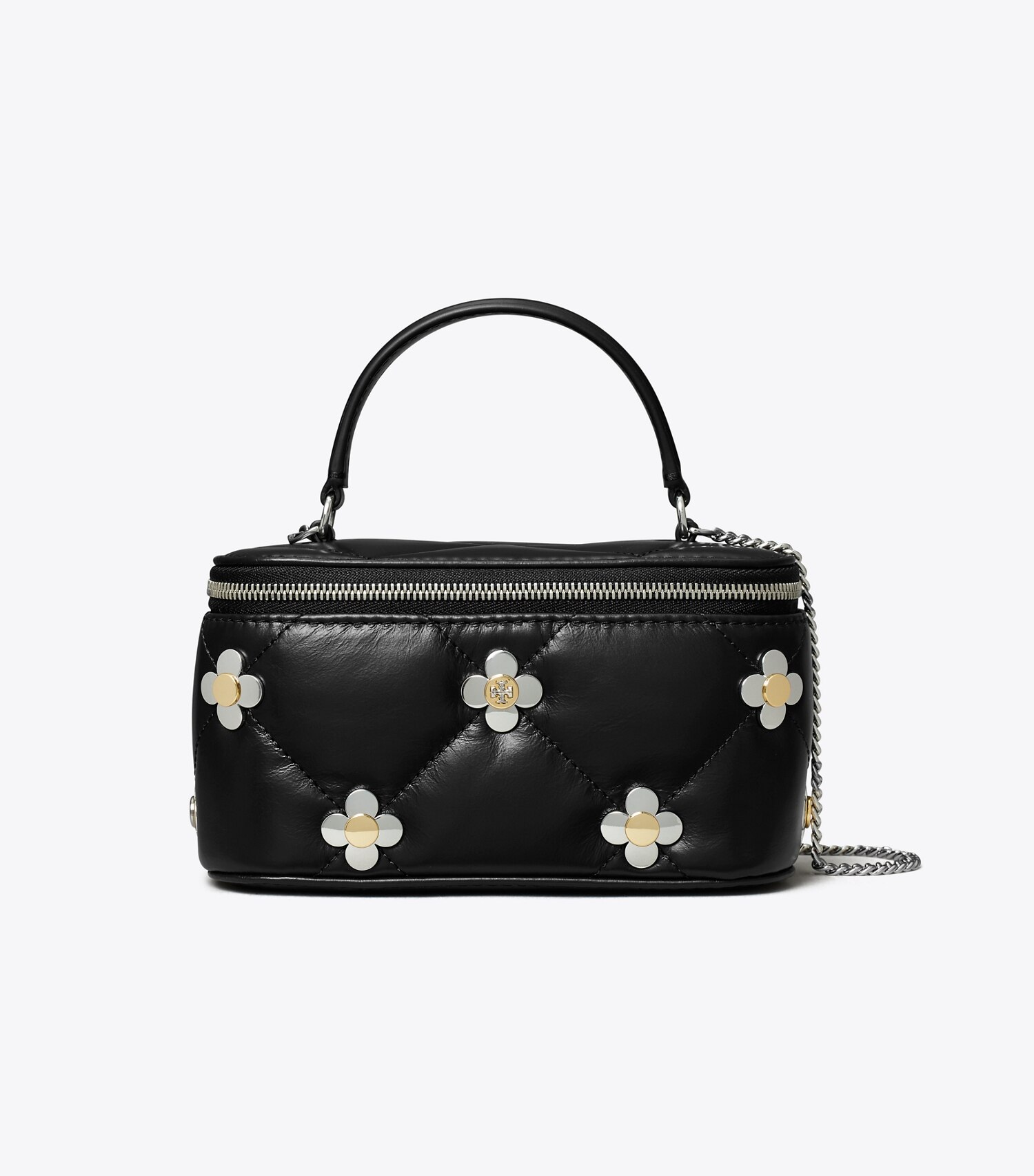 Kira Diamond Quilt Clover Vanity Case