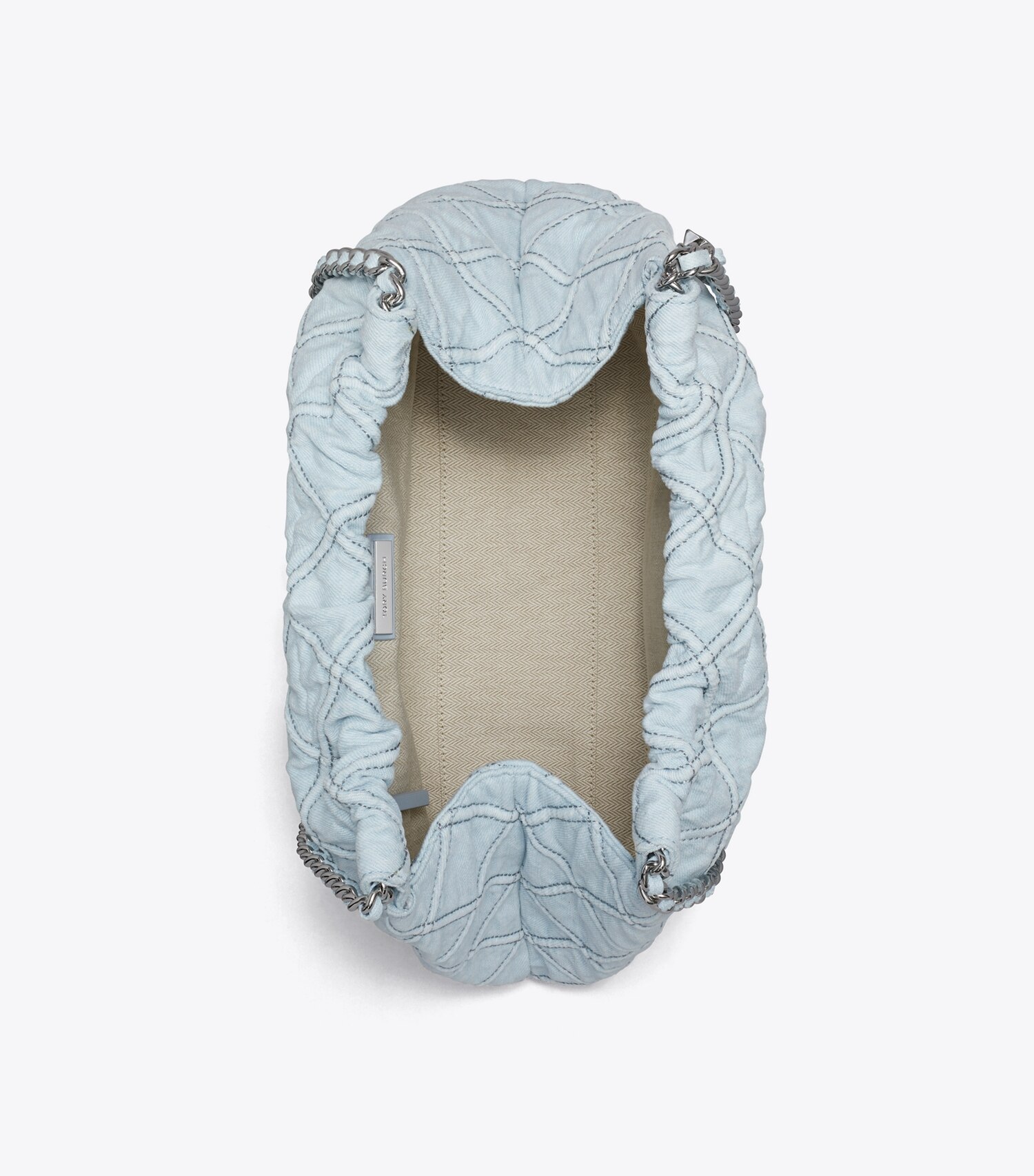 Fleming Soft Denim Hobo Bag