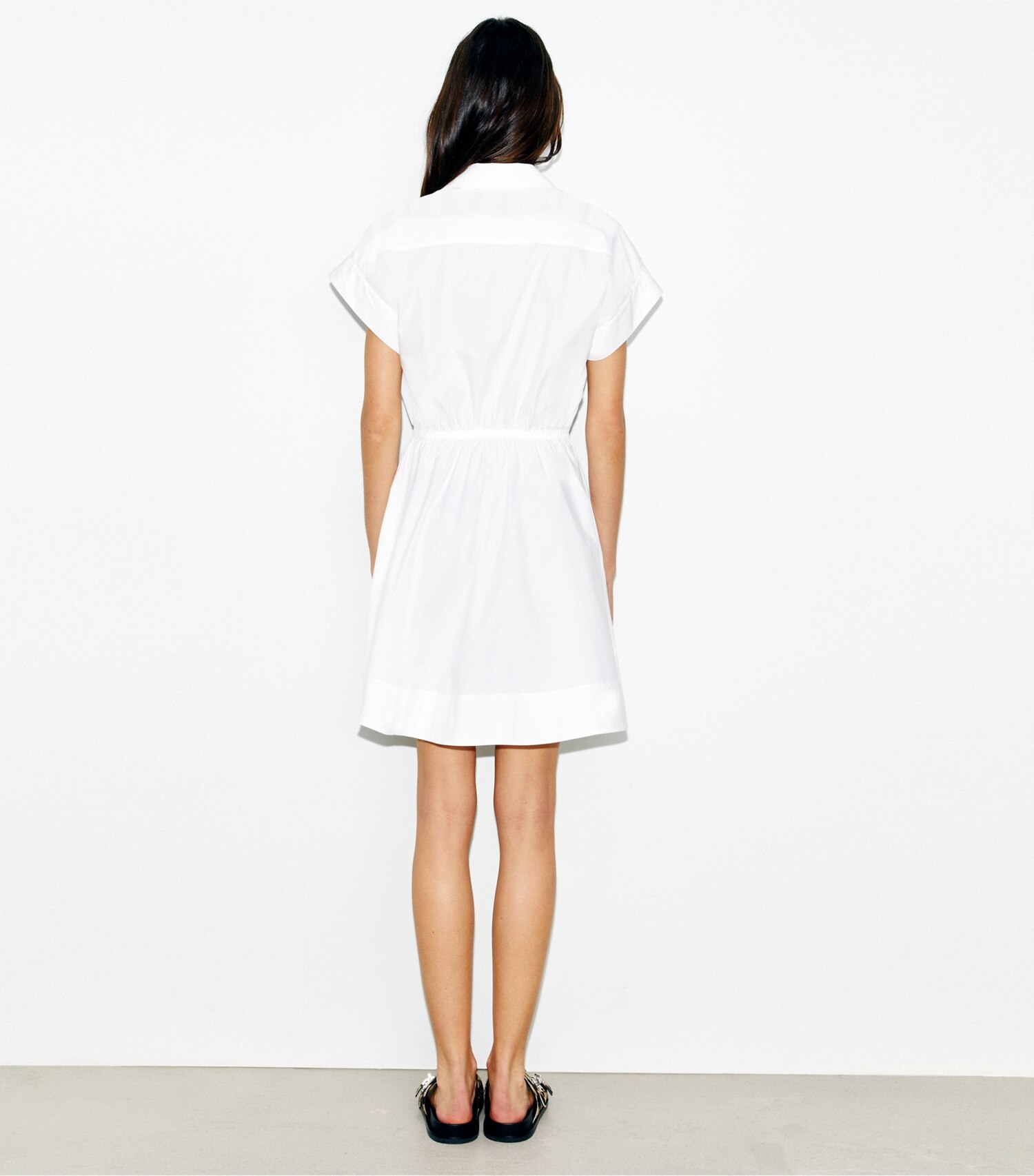 Cotton Poplin Shirtdress