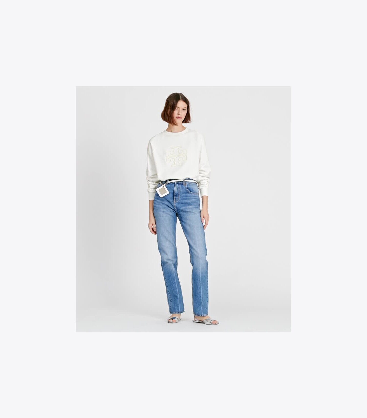 Heavy French Terry Logo Crewneck