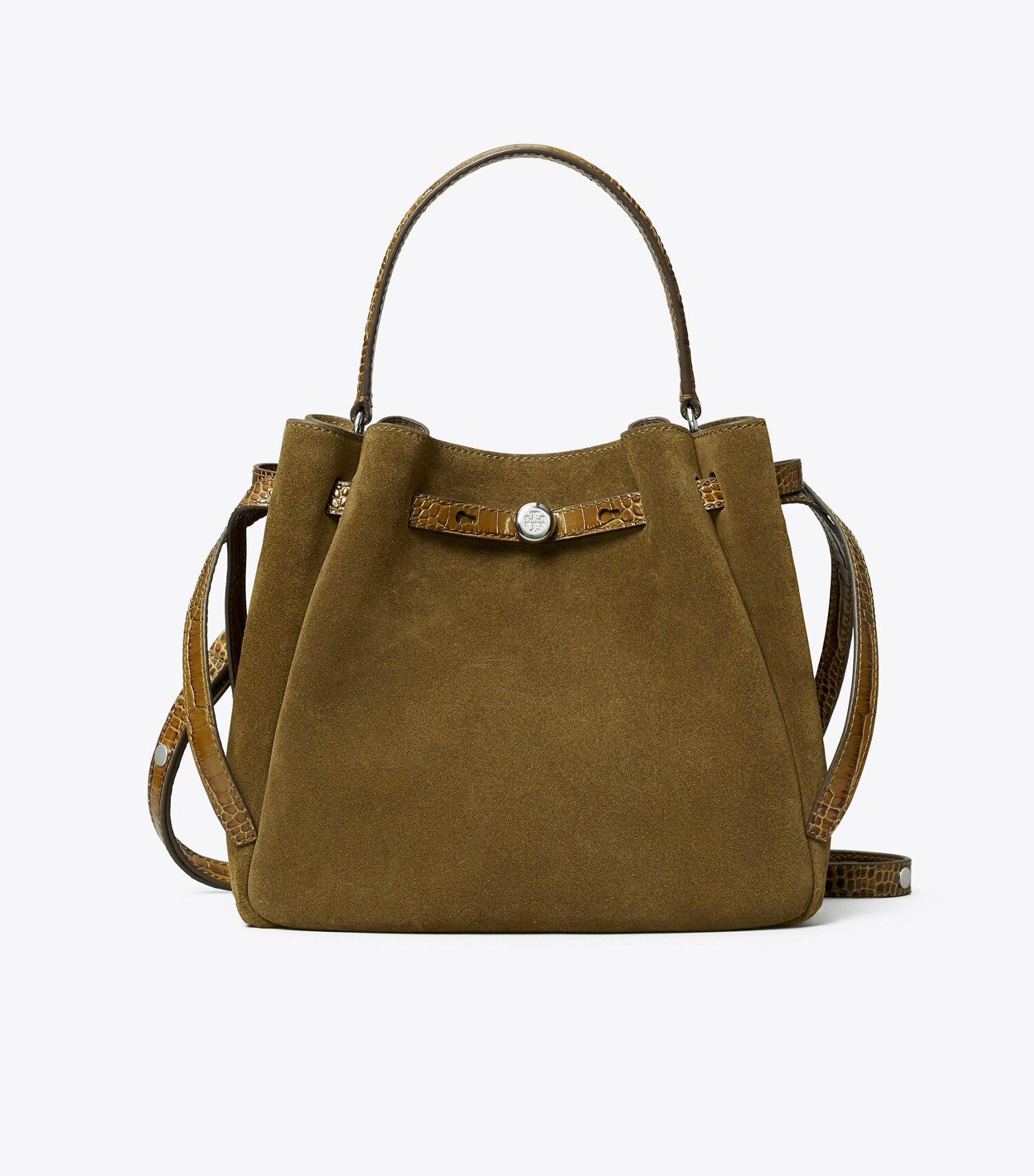 Romy Suede Bucket Bag