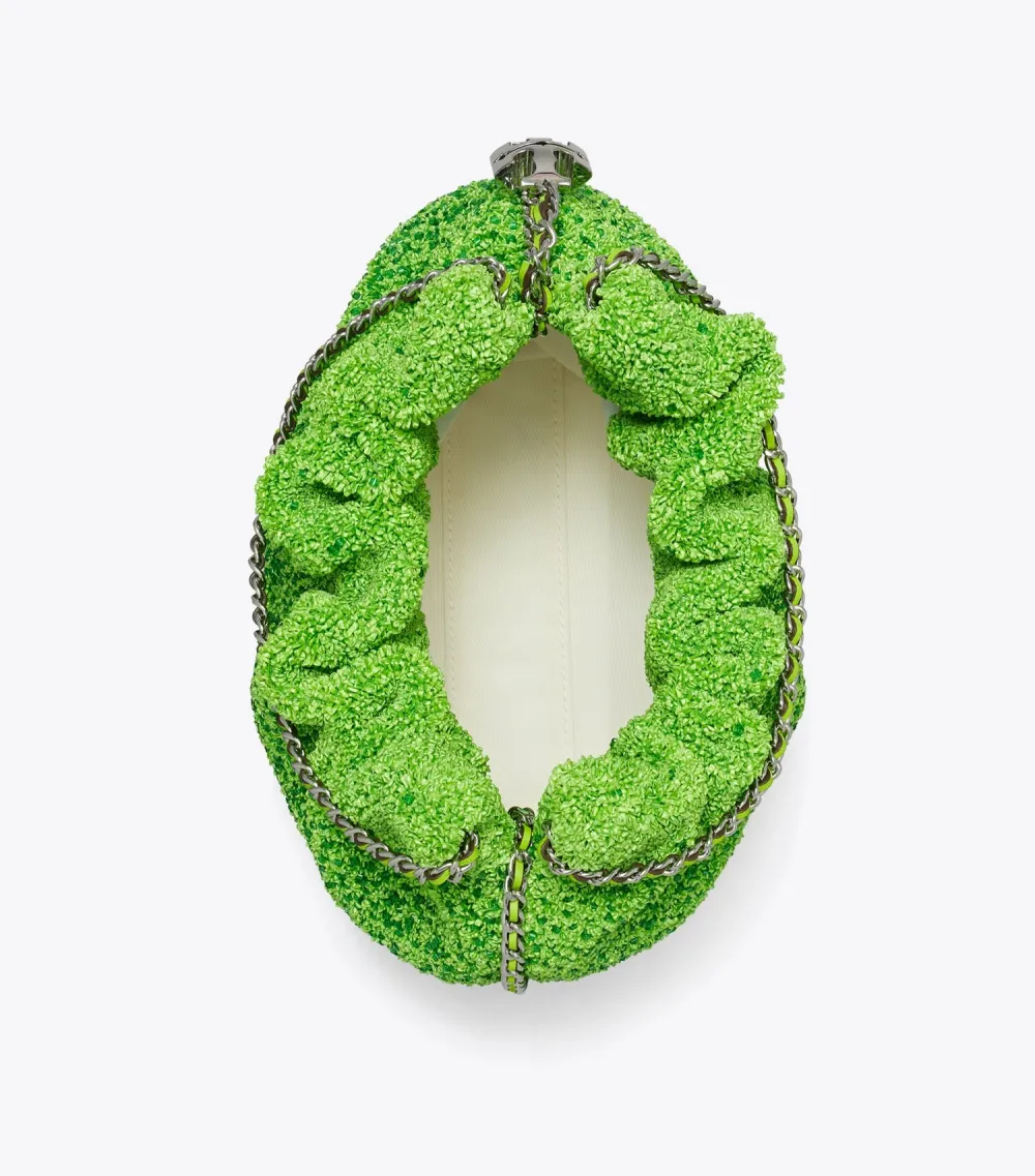 TB x BonBon Mini Fleming Embellished Hobo Bag