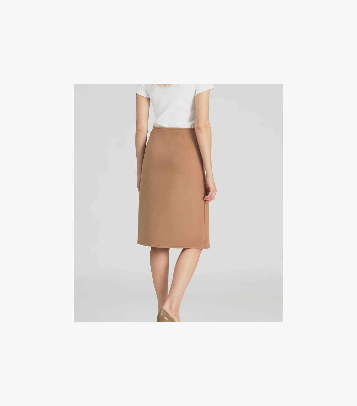 T Monogram Midi Wrap Skirt