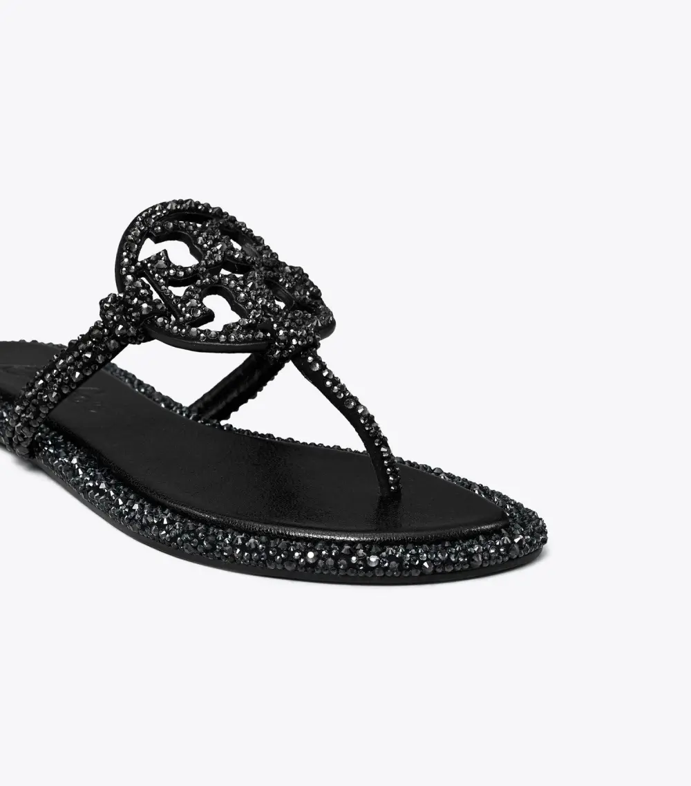 TB x BonBon Miller Knotted Crystal Sandal