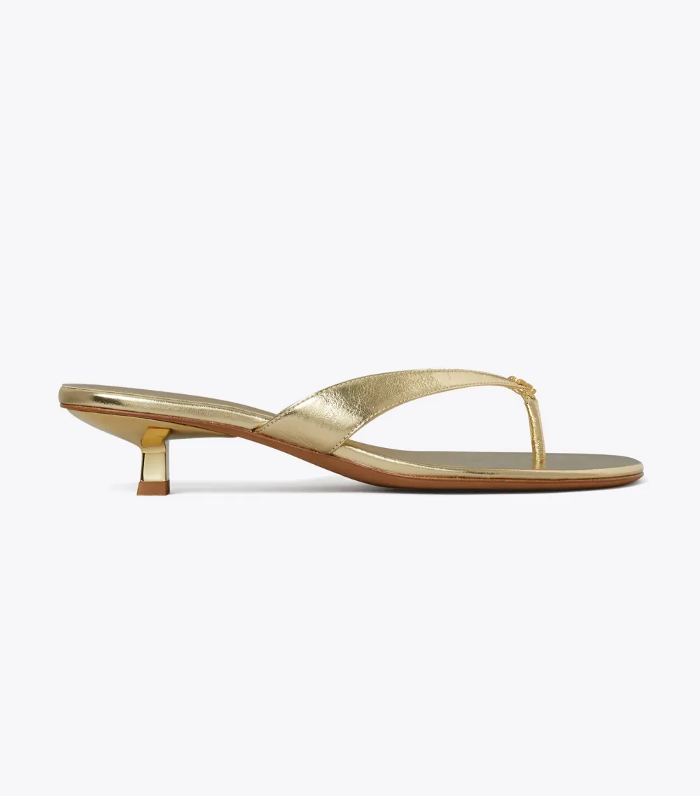 Capri Low-Heel Sandal