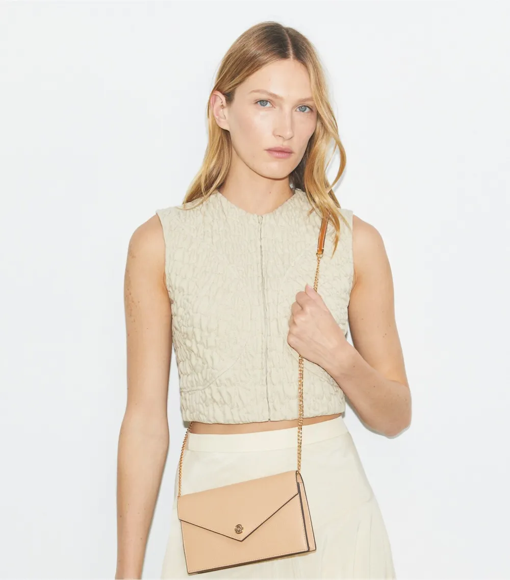 Pebble Envelope Chain Wallet