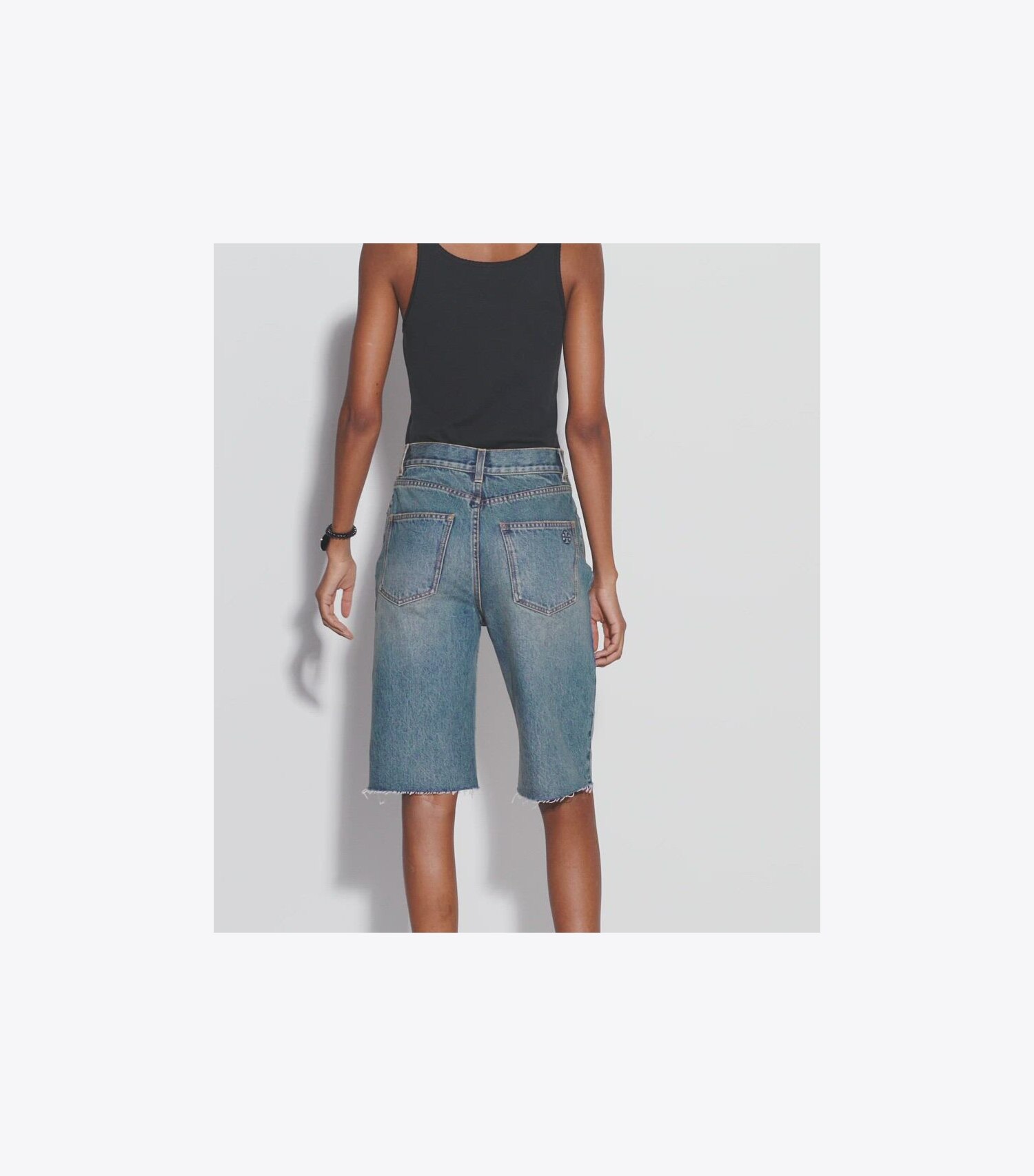 Cotton Denim Short
