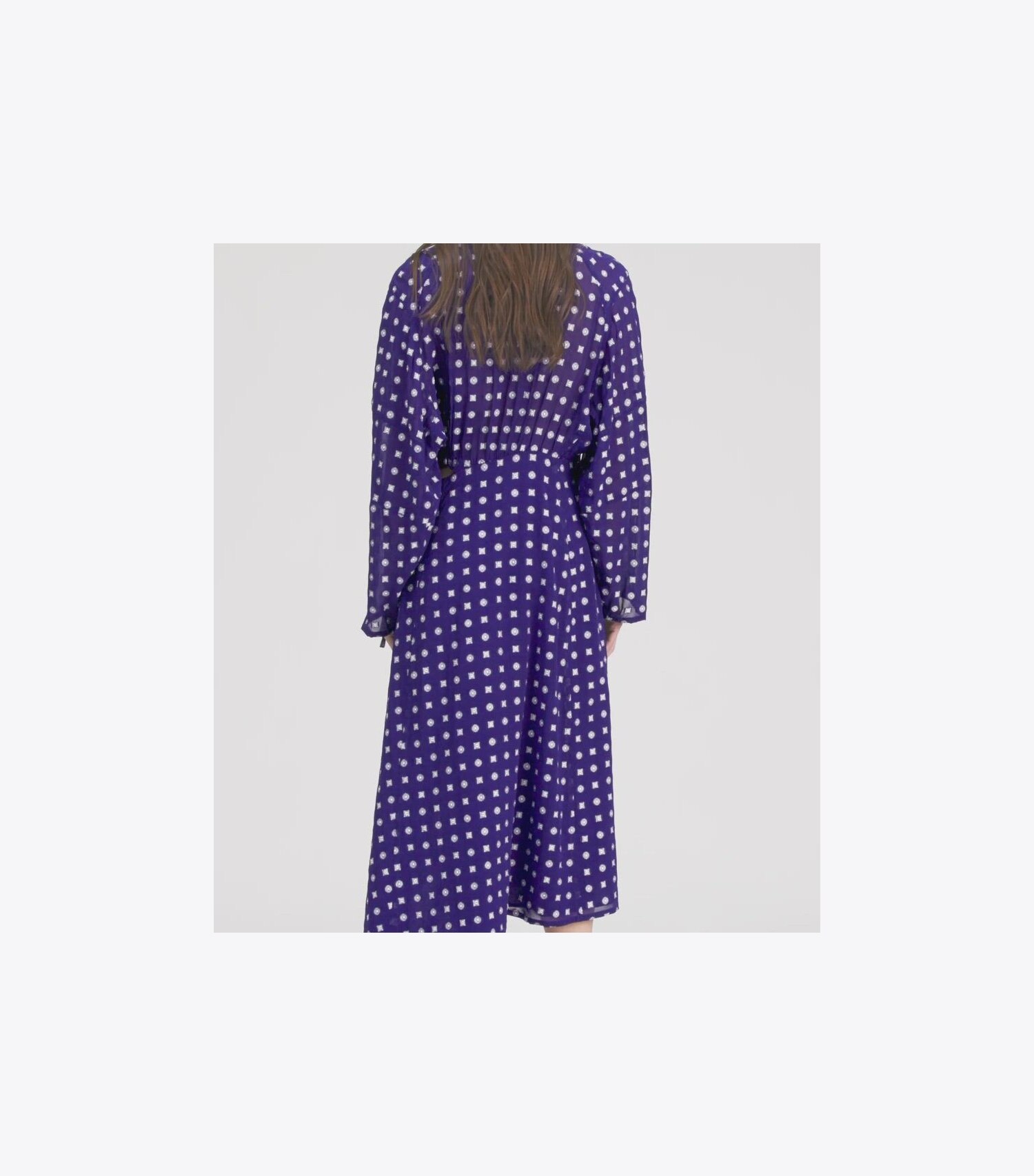Jacquard Wrap Dress