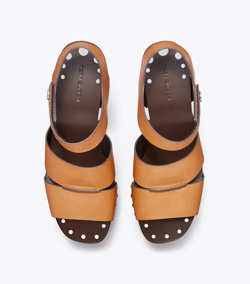 Studded Platform Wedge