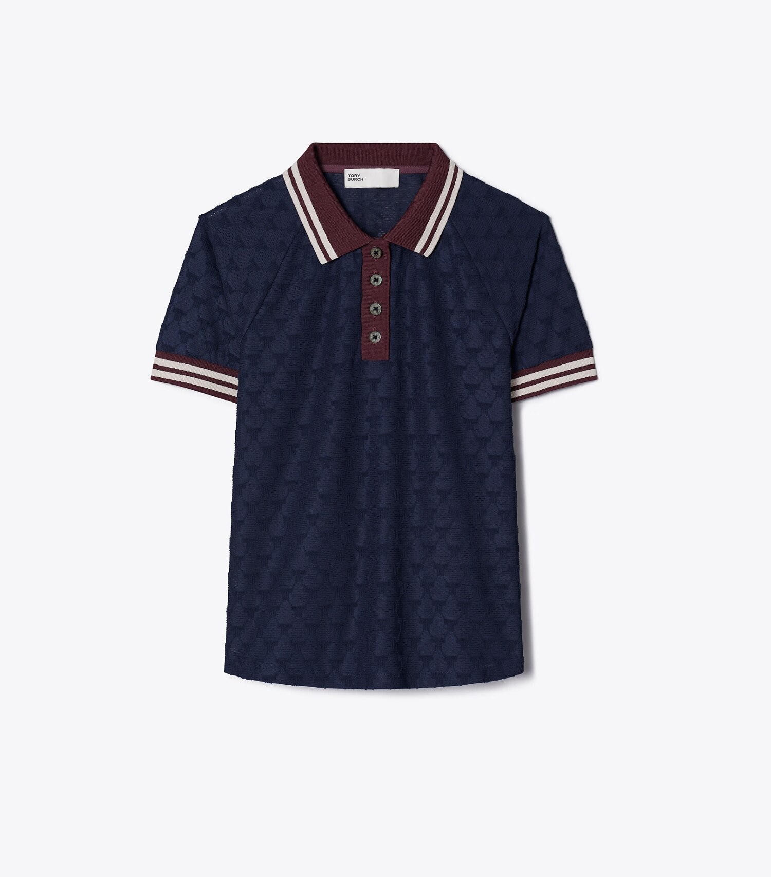 Terry Jacquard Polo