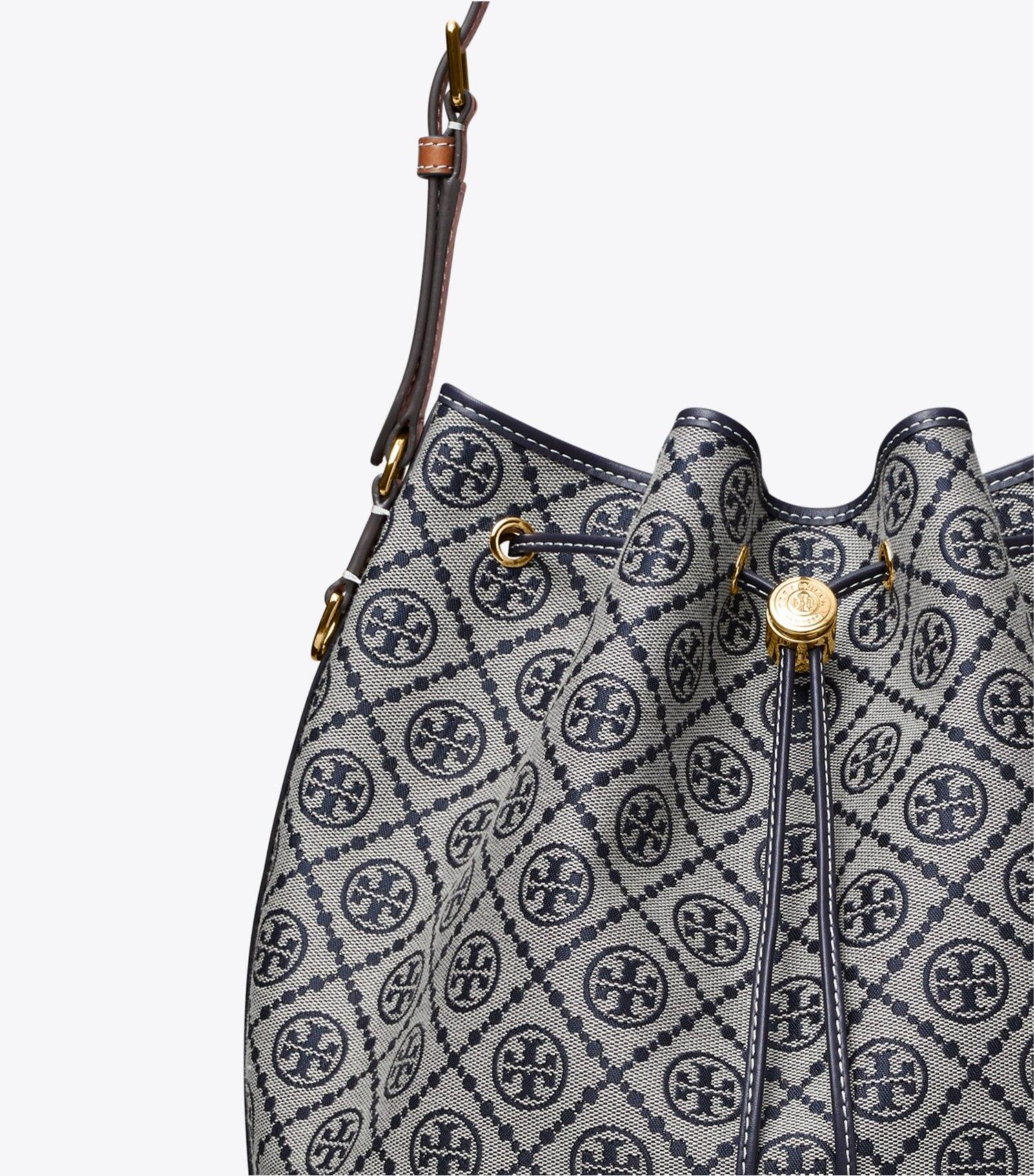 T Monogram Oversized Bucket Bag