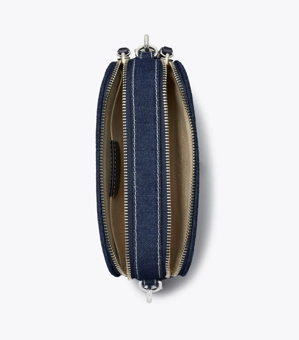 Mini Miller Denim Crossbody Bag