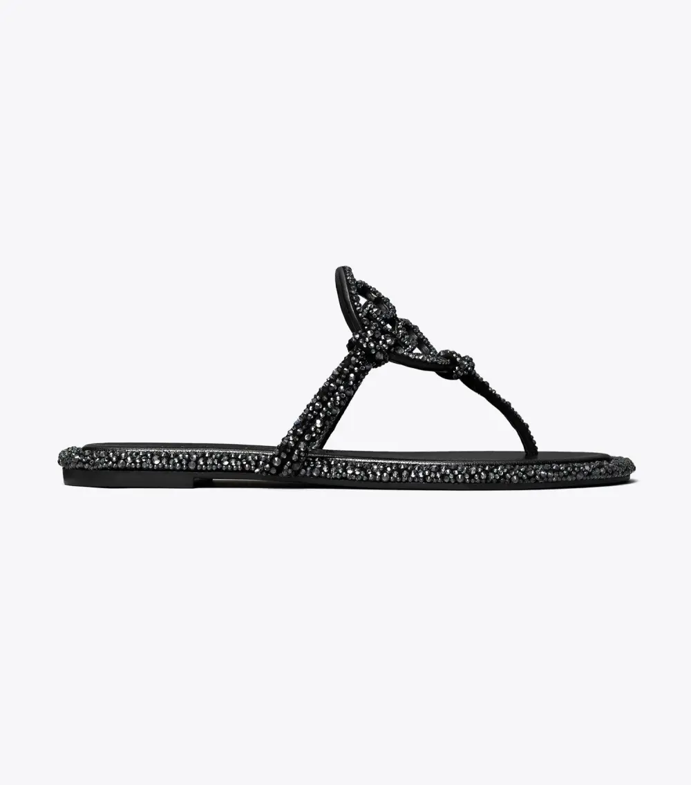 TB x BonBon Miller Knotted Crystal Sandal