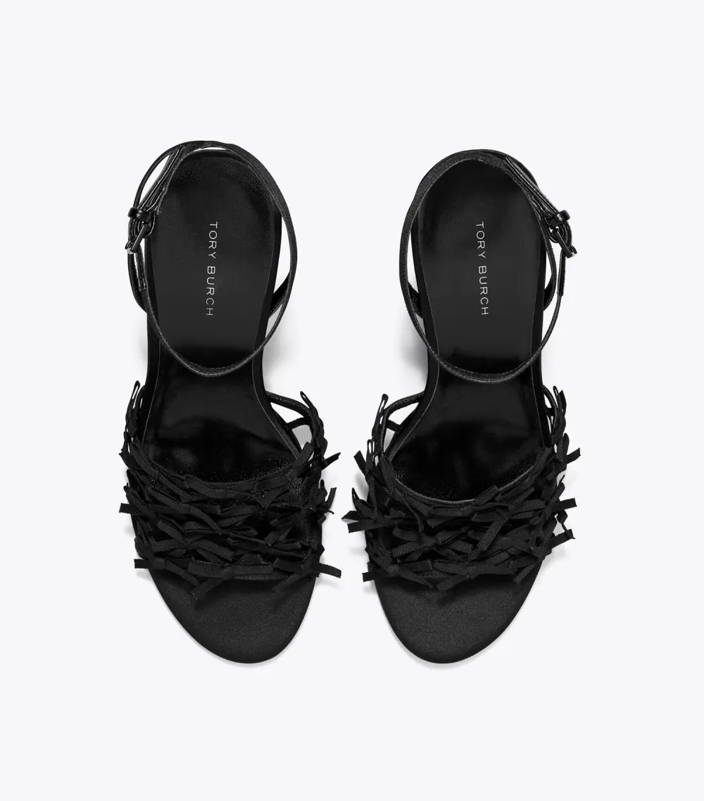 Mini Bow Espadrille Wedge