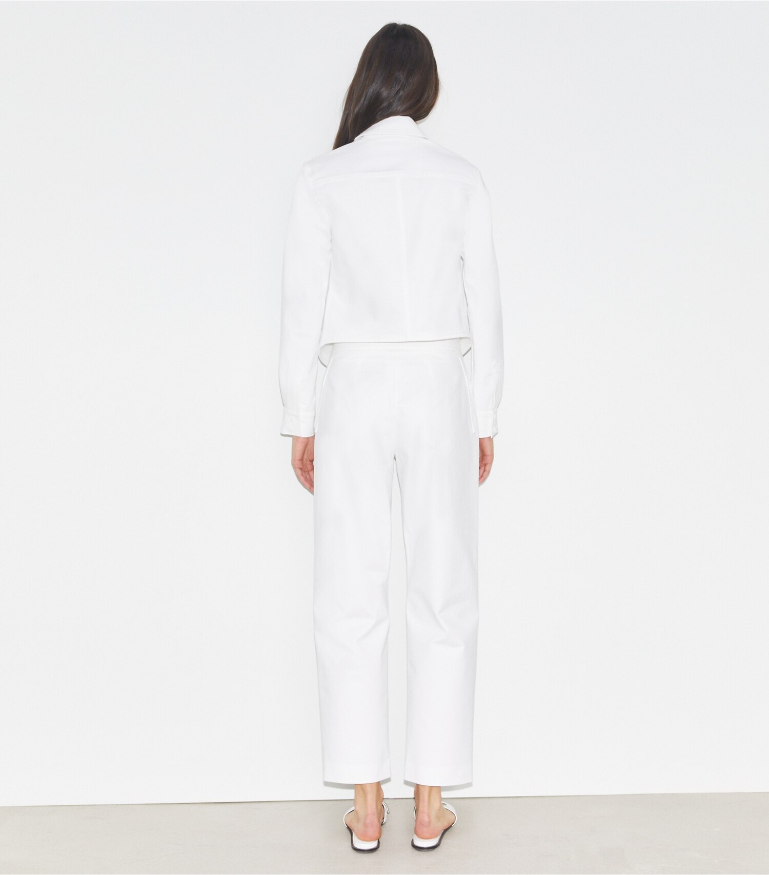 Cropped Cotton Jacket