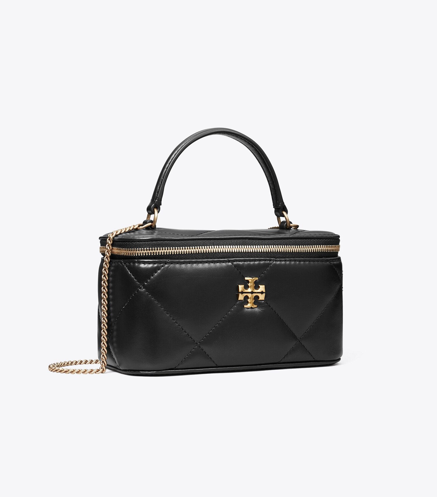 Kira Diamond Quilt Vanity Case
