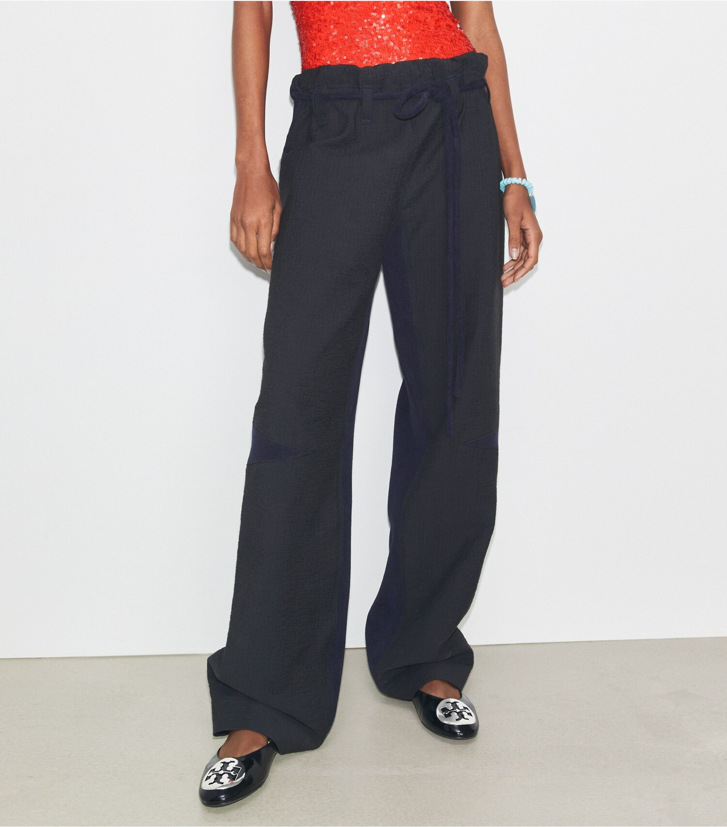 Wide Leg Cotton Pants