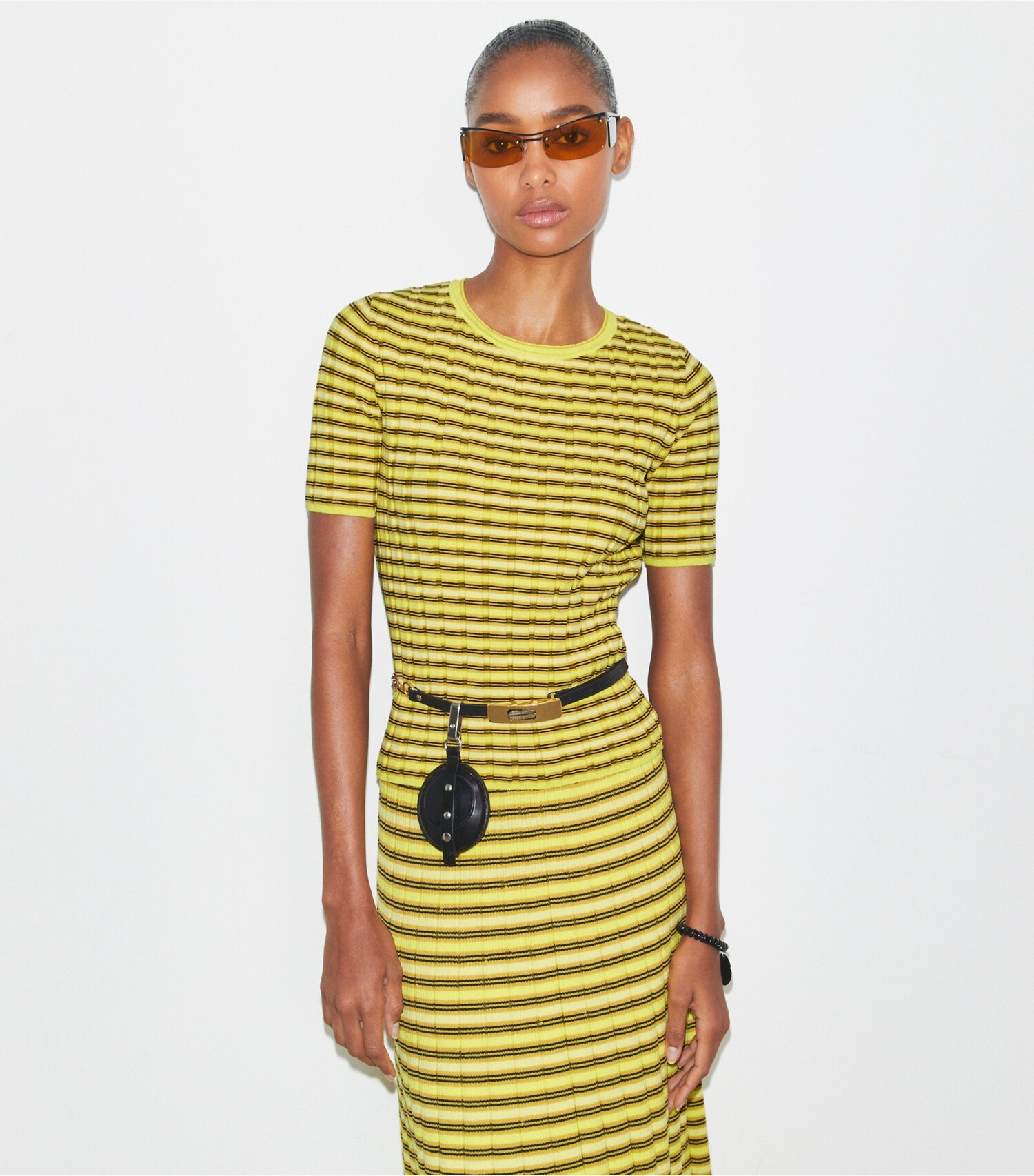 Striped Cotton Sweater