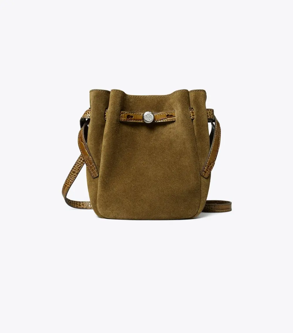 Small Romy Suede Crossbody