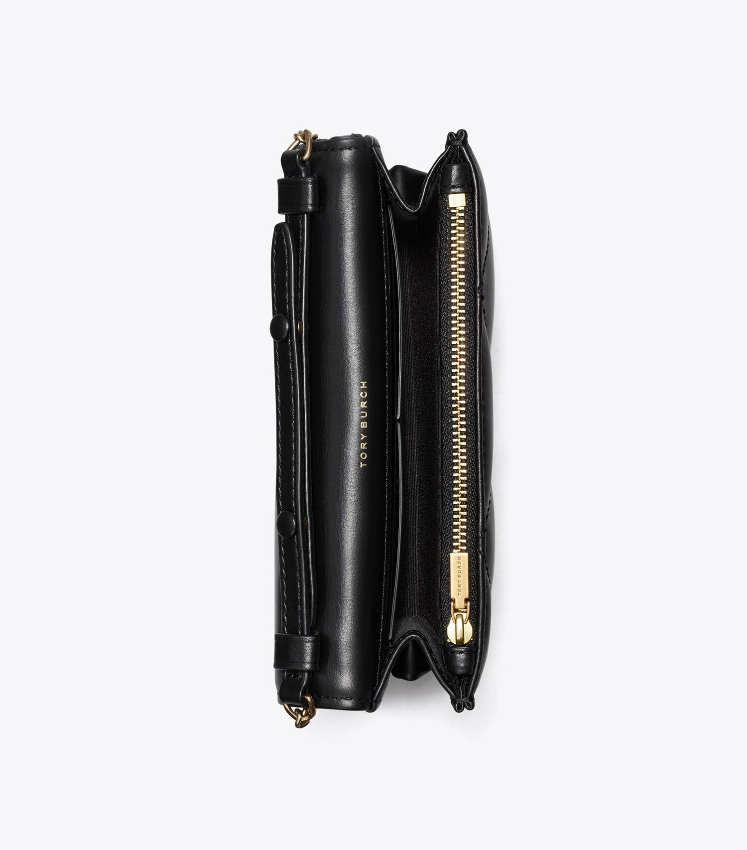 Mini Kira Diamond Quilt Pav�� Logo Top-Handle Crossbody