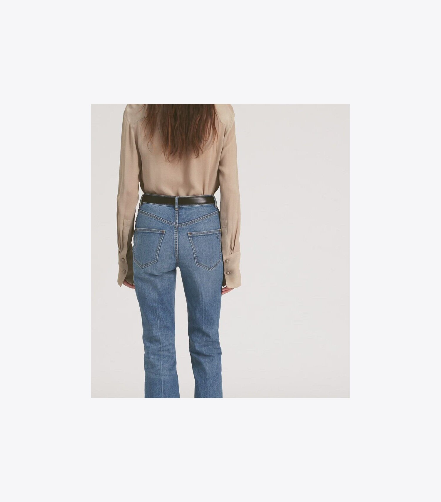 Cropped Flare Jean