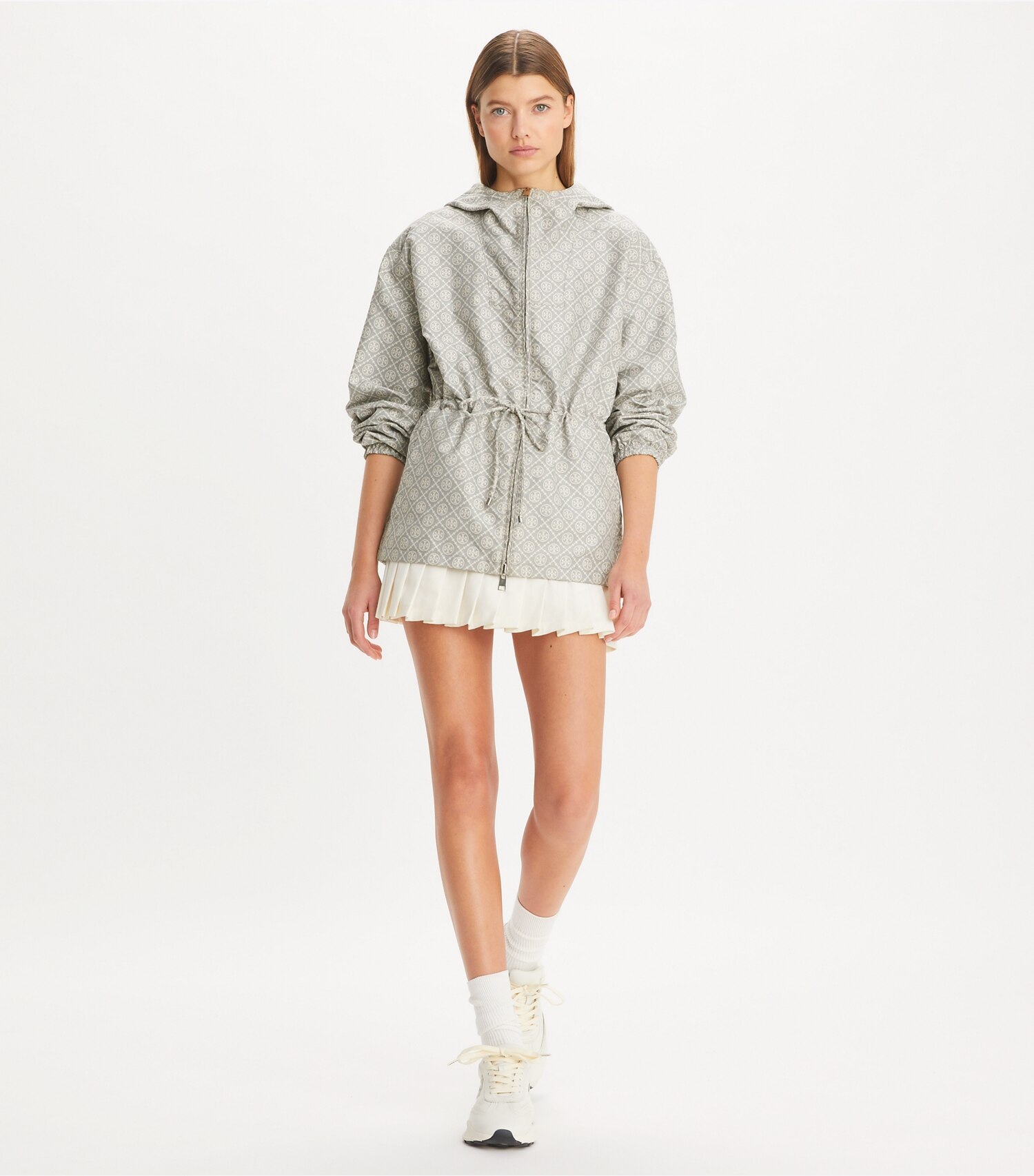 T Monogram Jacquard Anorak