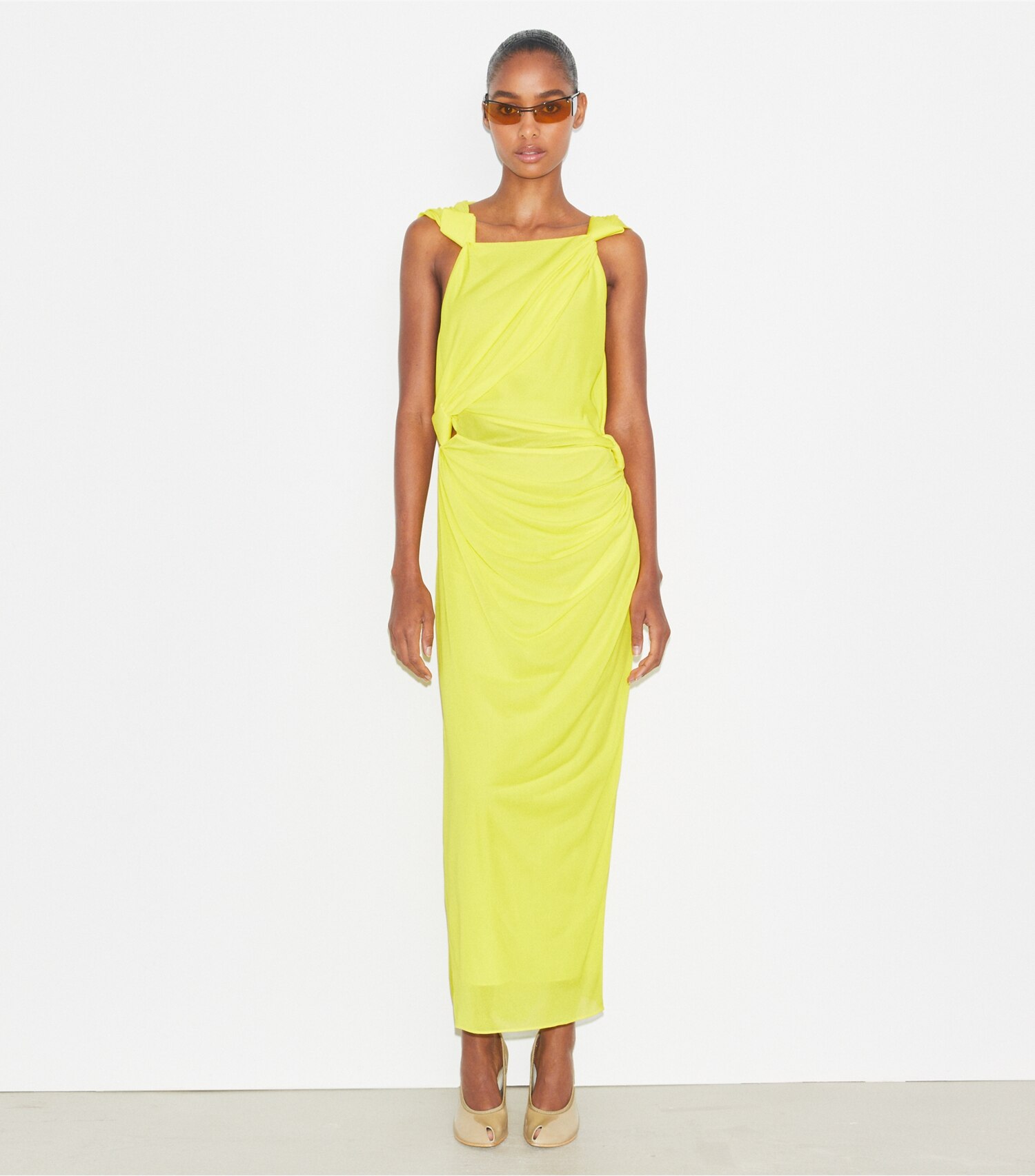 Viscose Knot Dress