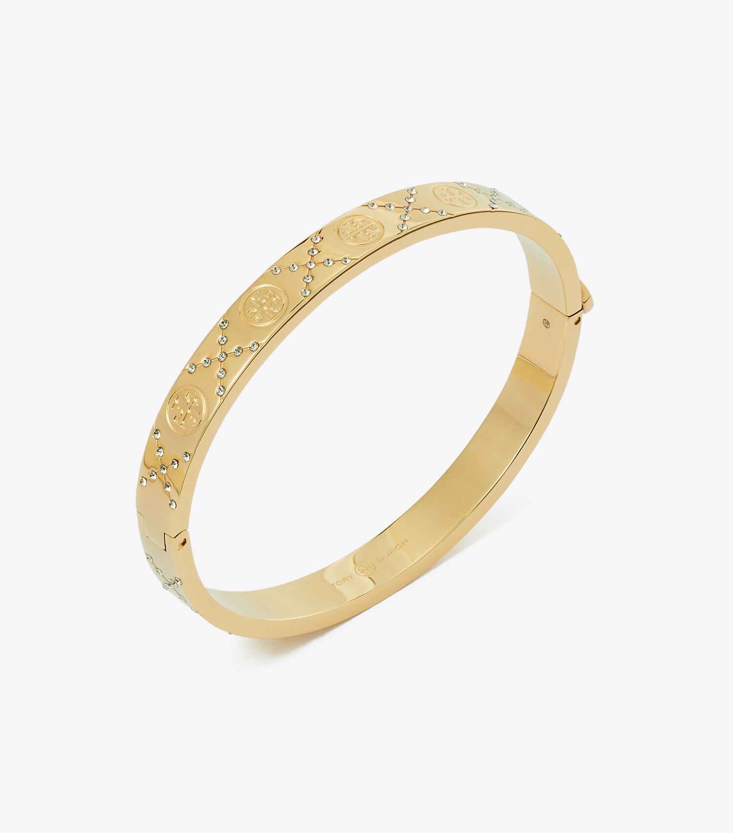 T Monogram Pavé Hinge Bracelet