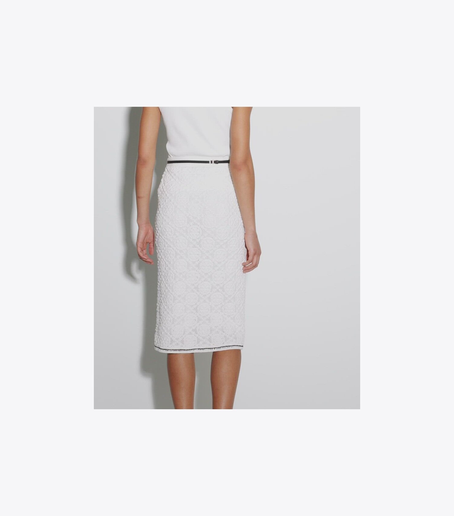 Logo Lace Skirt