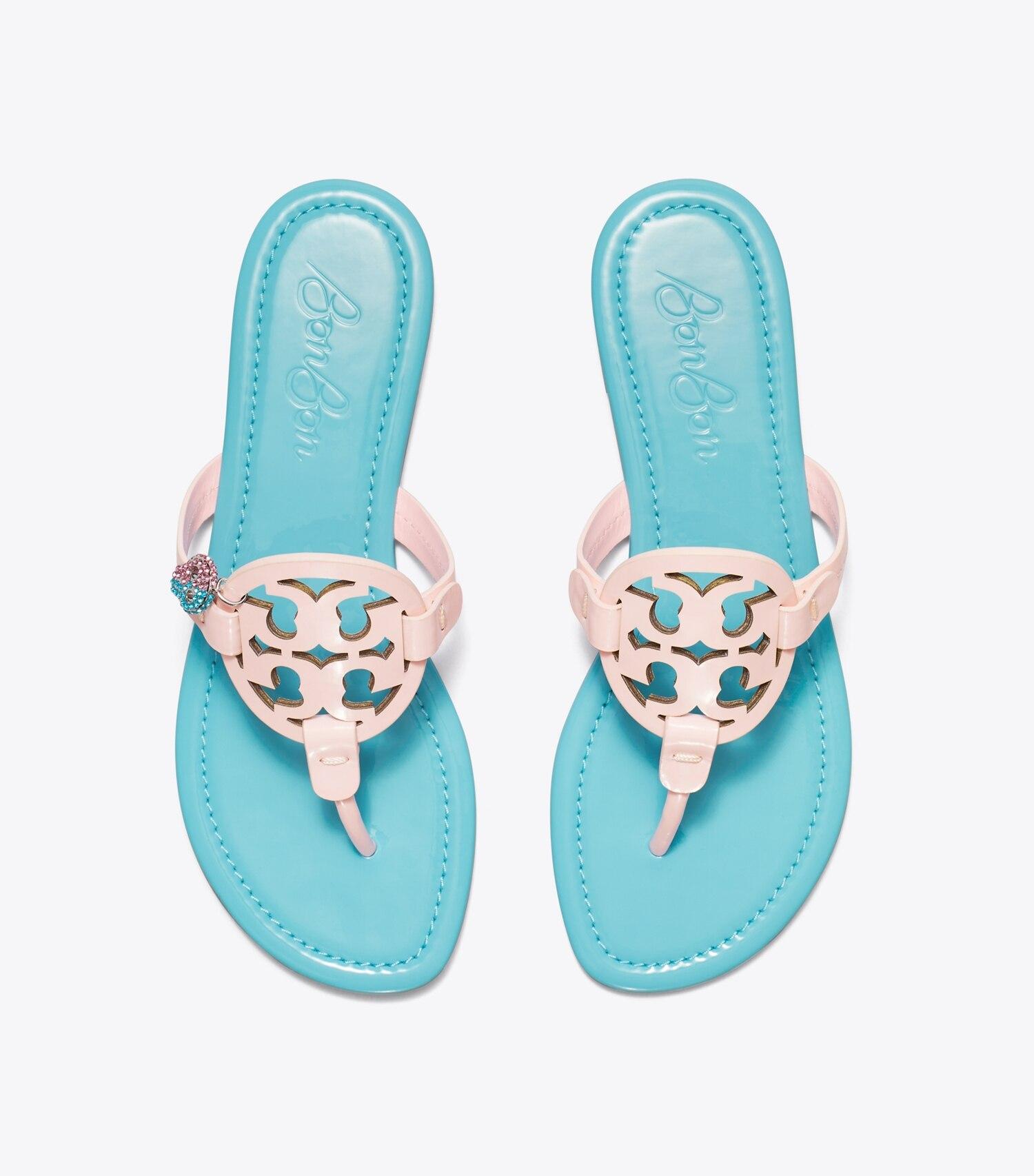 TB x BonBon Miller Patent Charm Sandal