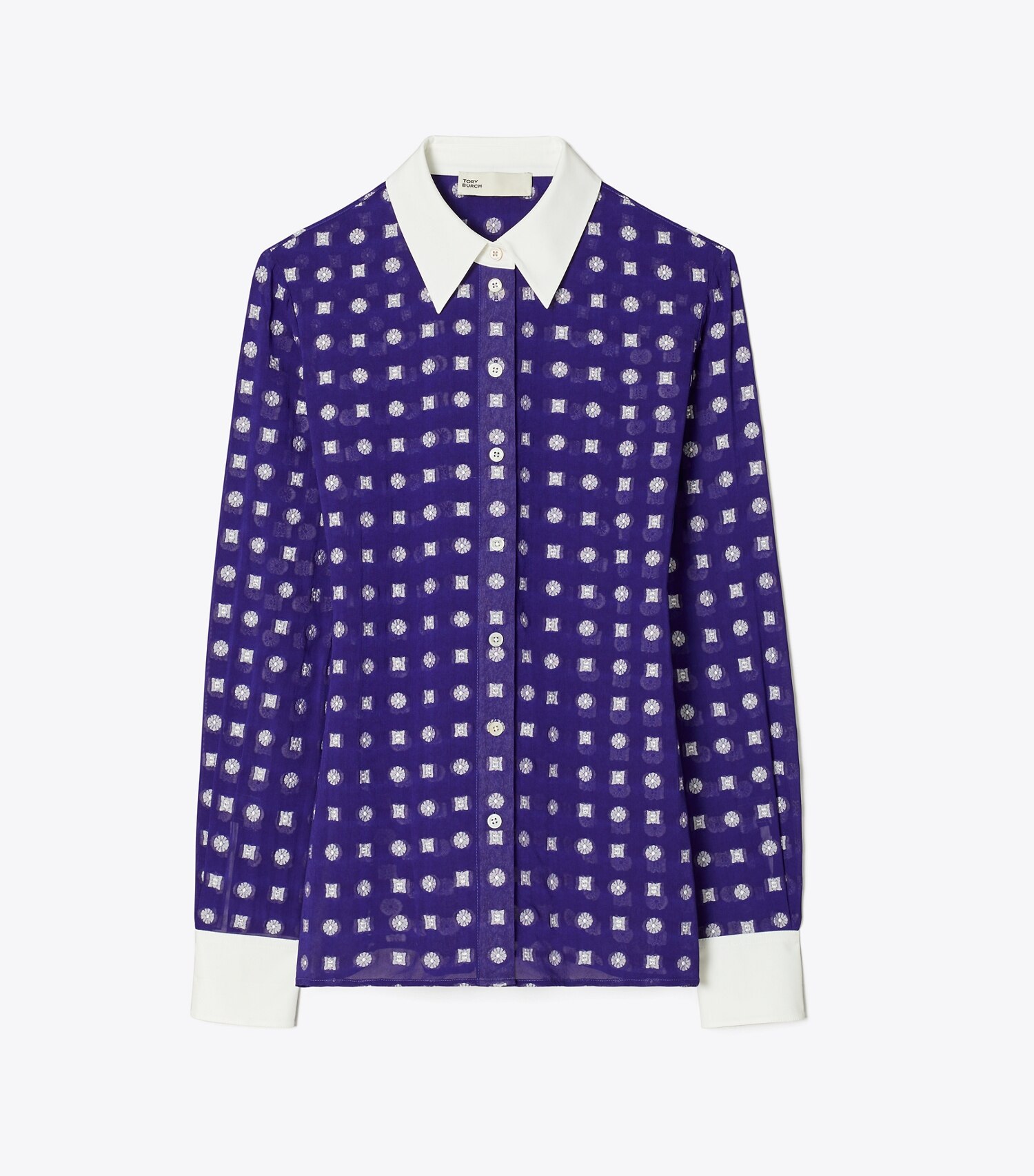 Colorblock Jacquard Shirt