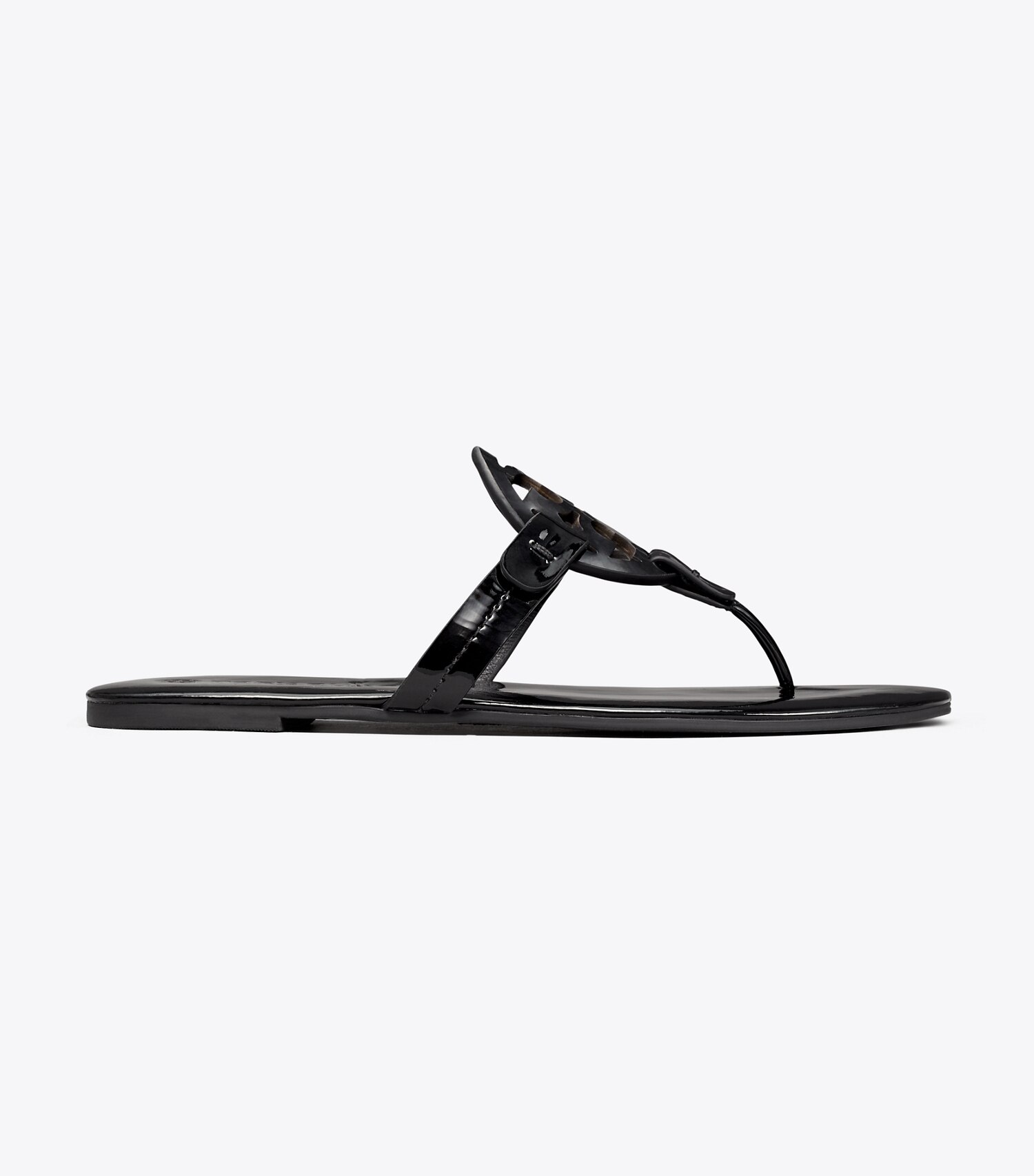 Miller Soft Patent Leather Sandal, Narrow