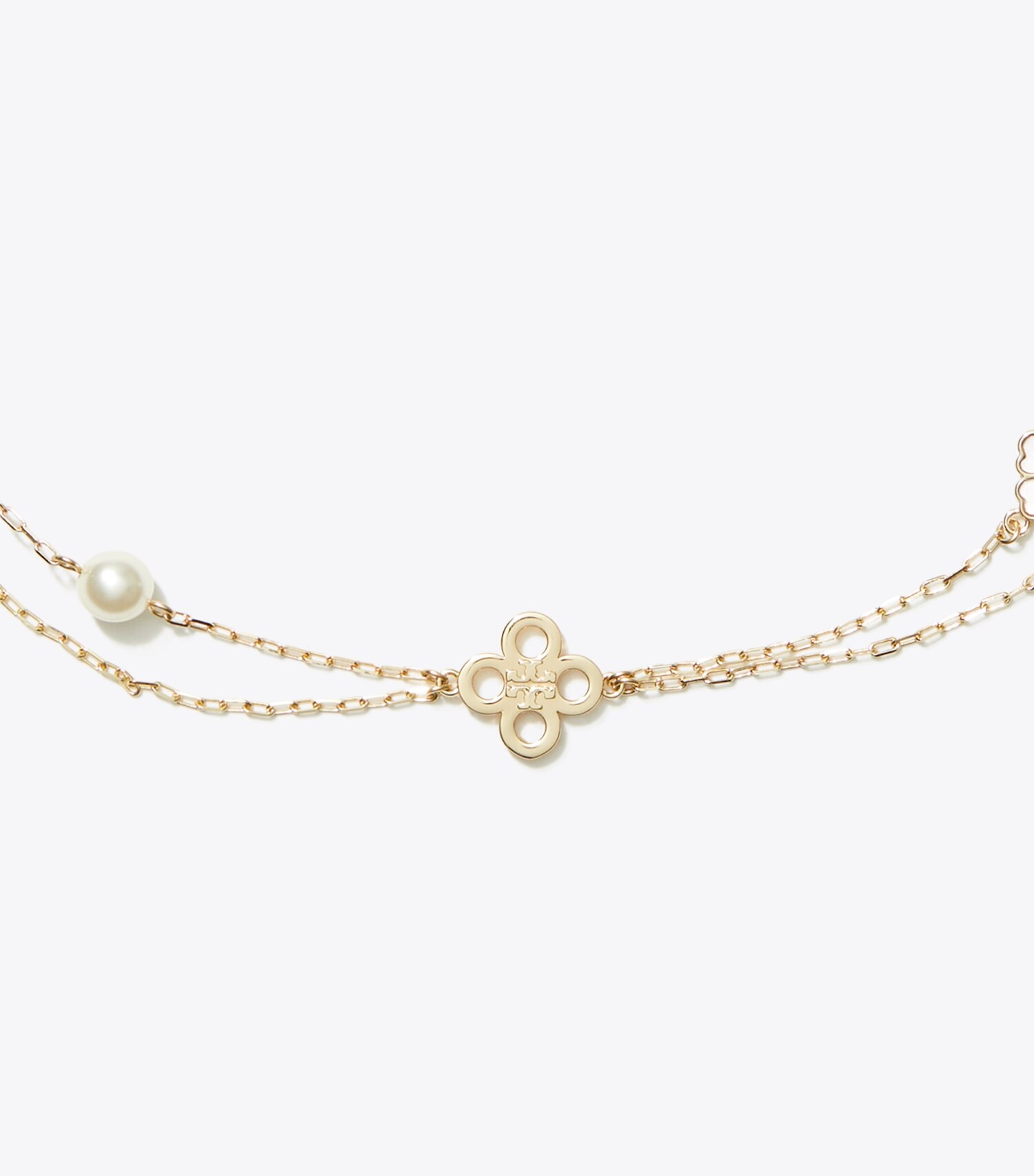 Kira Clover Layered Necklace