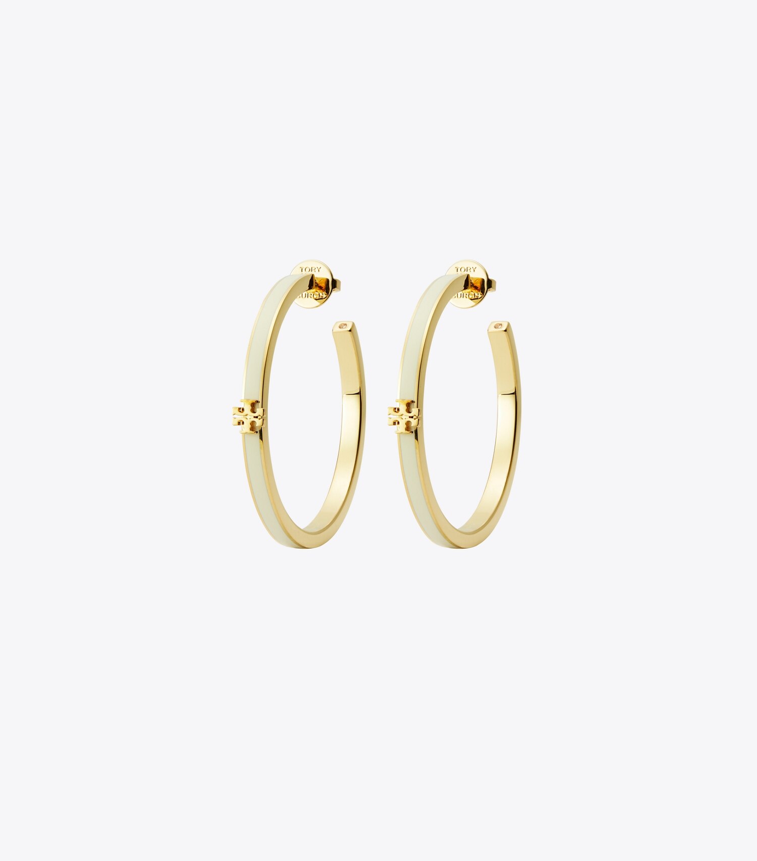 Kira Enamel Hoop Earring