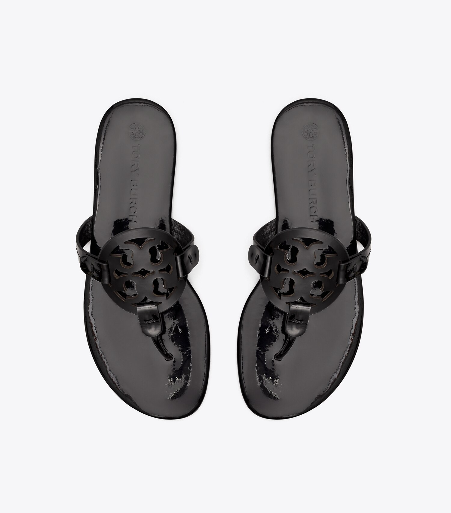 Miller Soft Patent Leather Sandal, Narrow