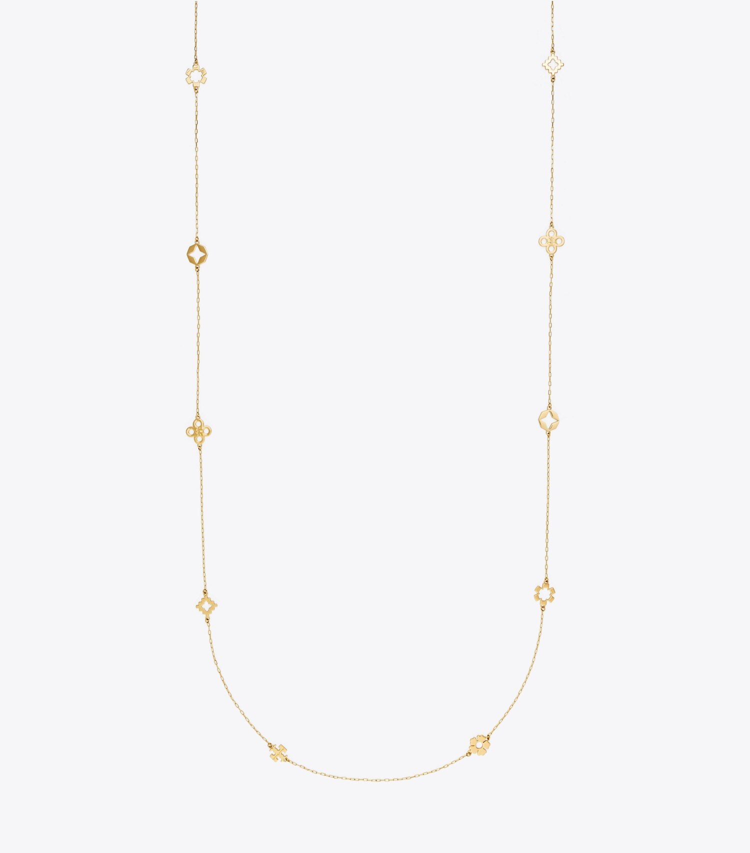 Kira Clover Long Necklace