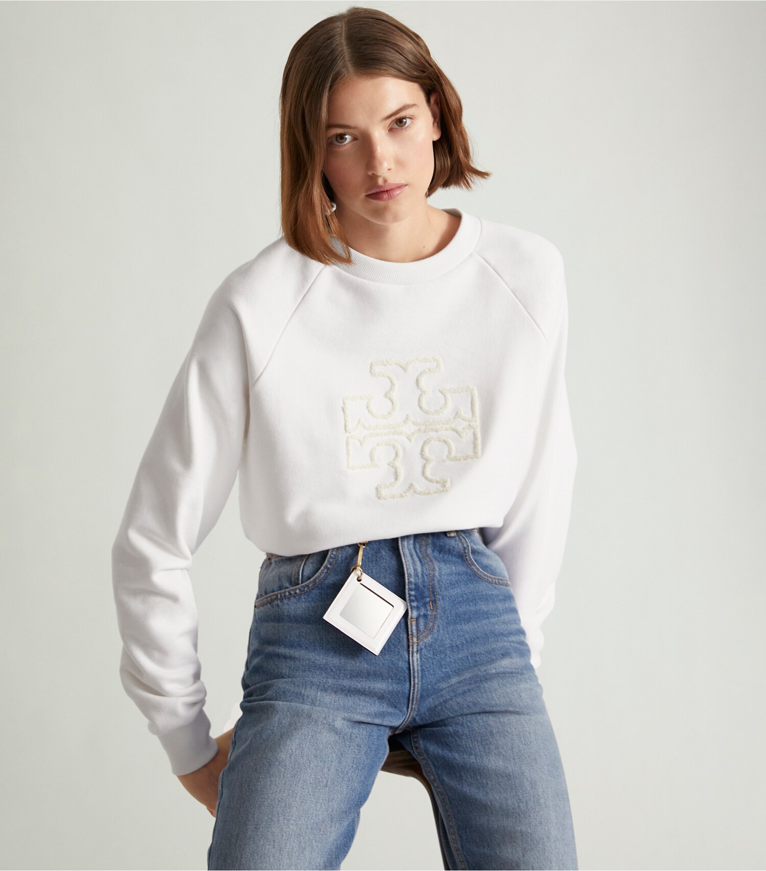 Heavy French Terry Logo Crewneck