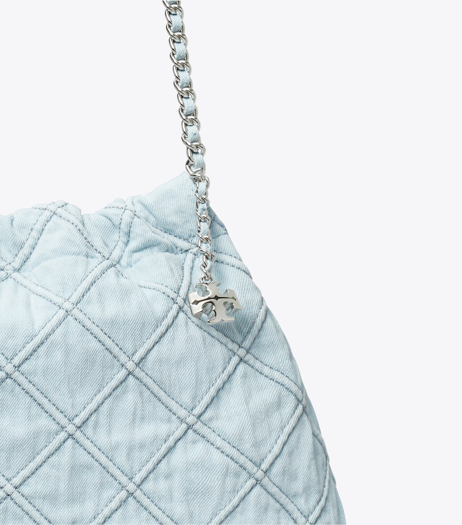 Fleming Soft Denim Hobo Bag