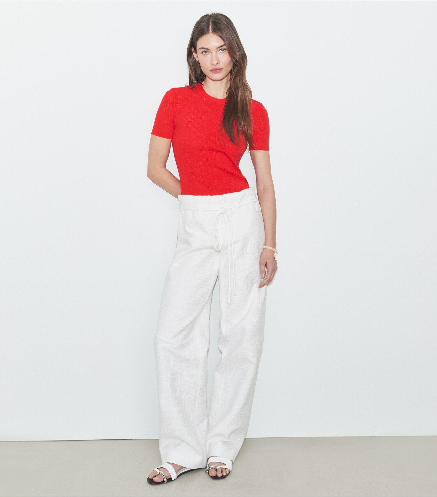 T Monogram Jacquard Sweater