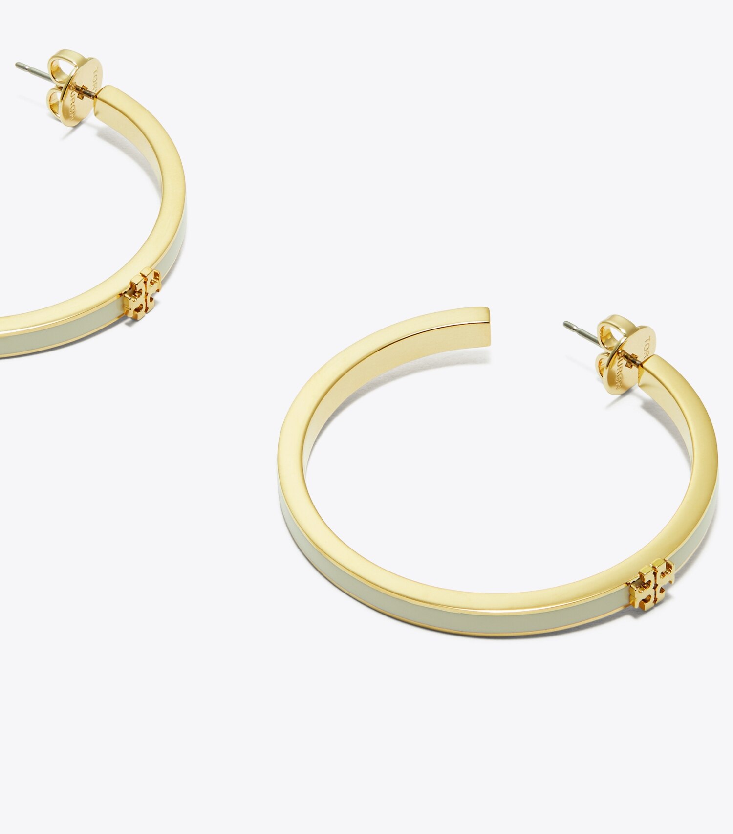 Kira Enamel Hoop Earring