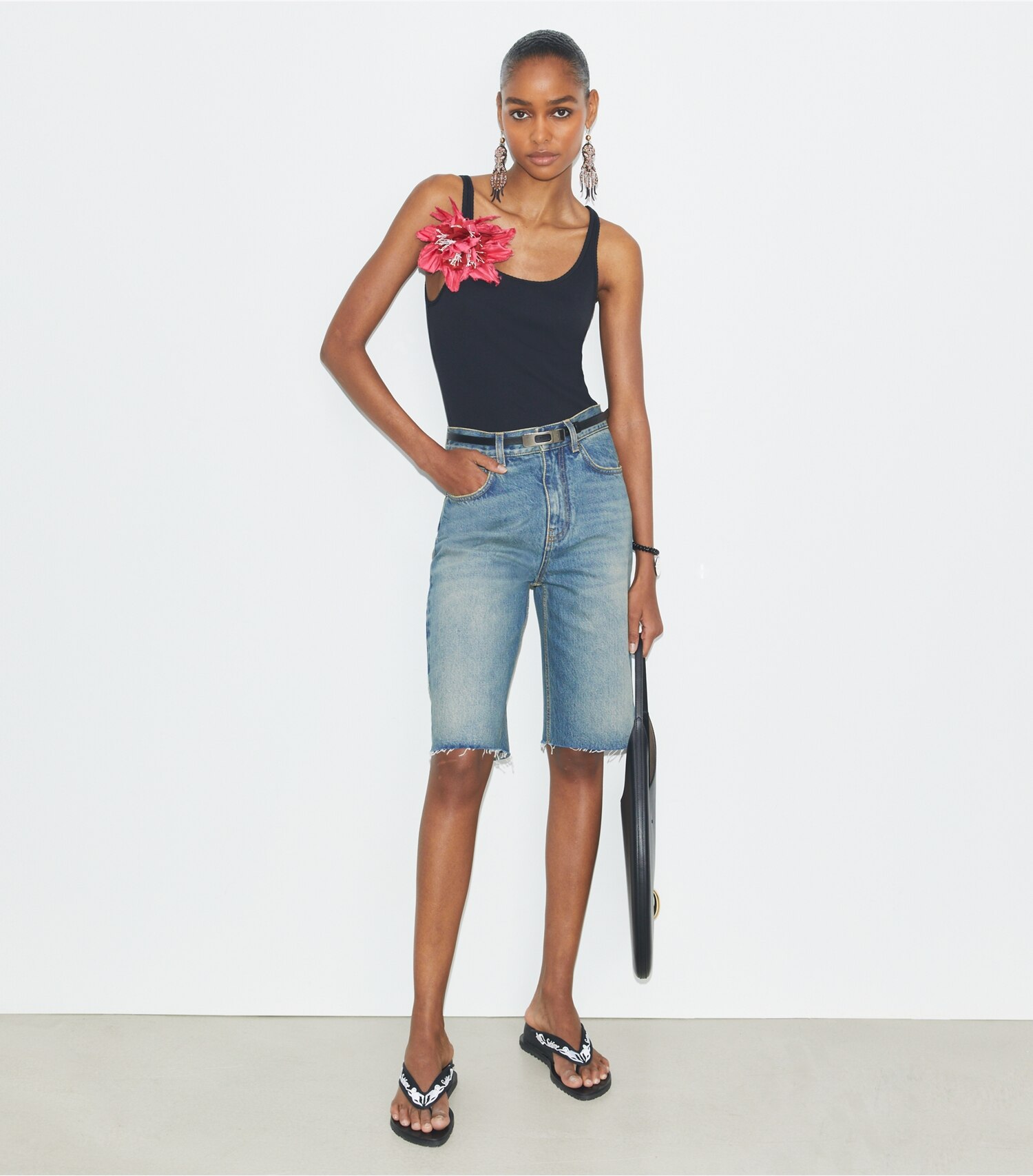 Cotton Denim Short