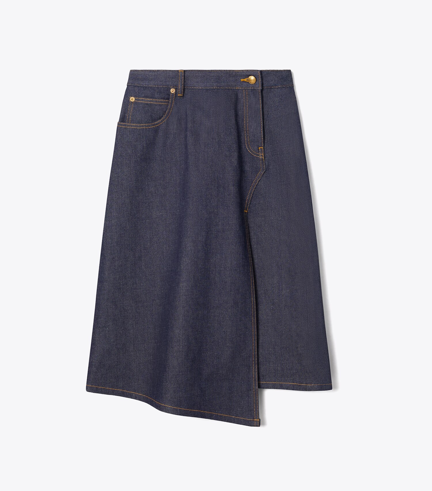Cotton Denim Skirt