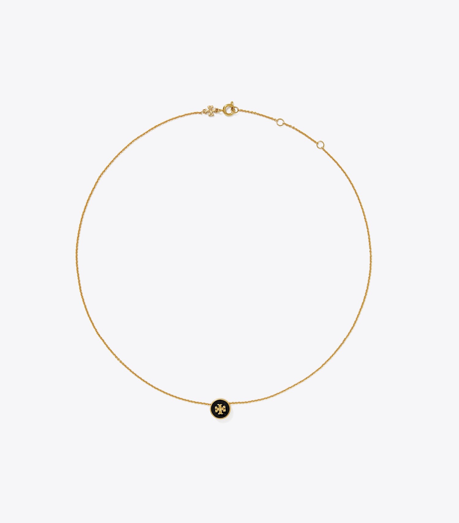 Kira Enamel Pendant Necklace