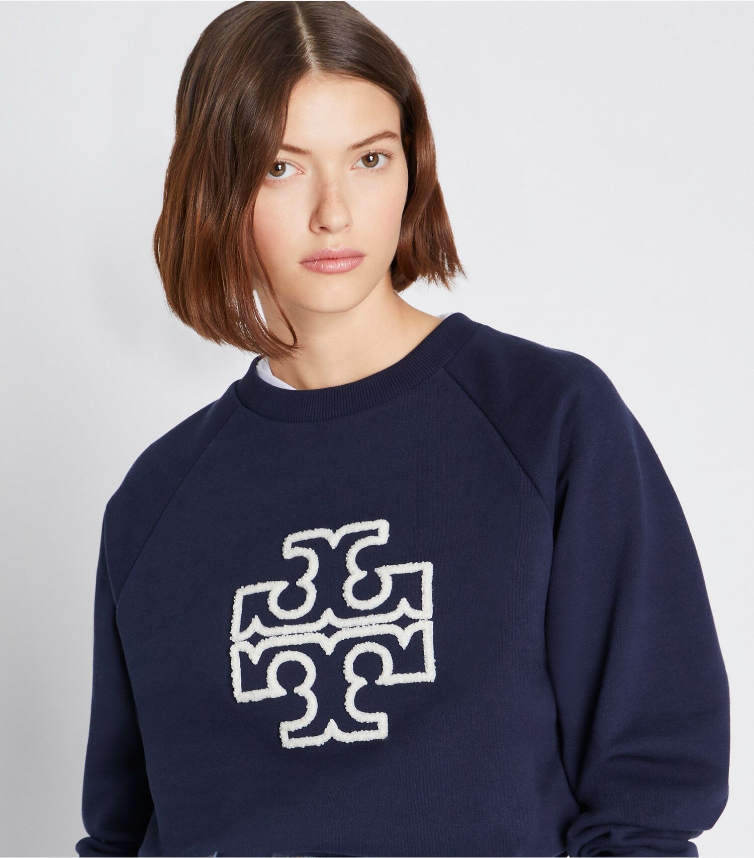 Heavy French Terry Logo Crewneck