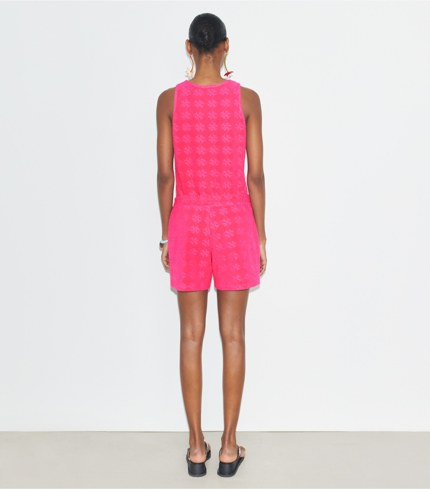 Terry Jacquard Tank Top