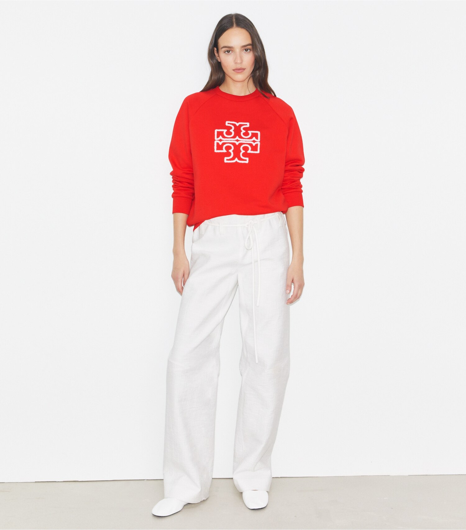 Heavy French Terry Logo Crewneck